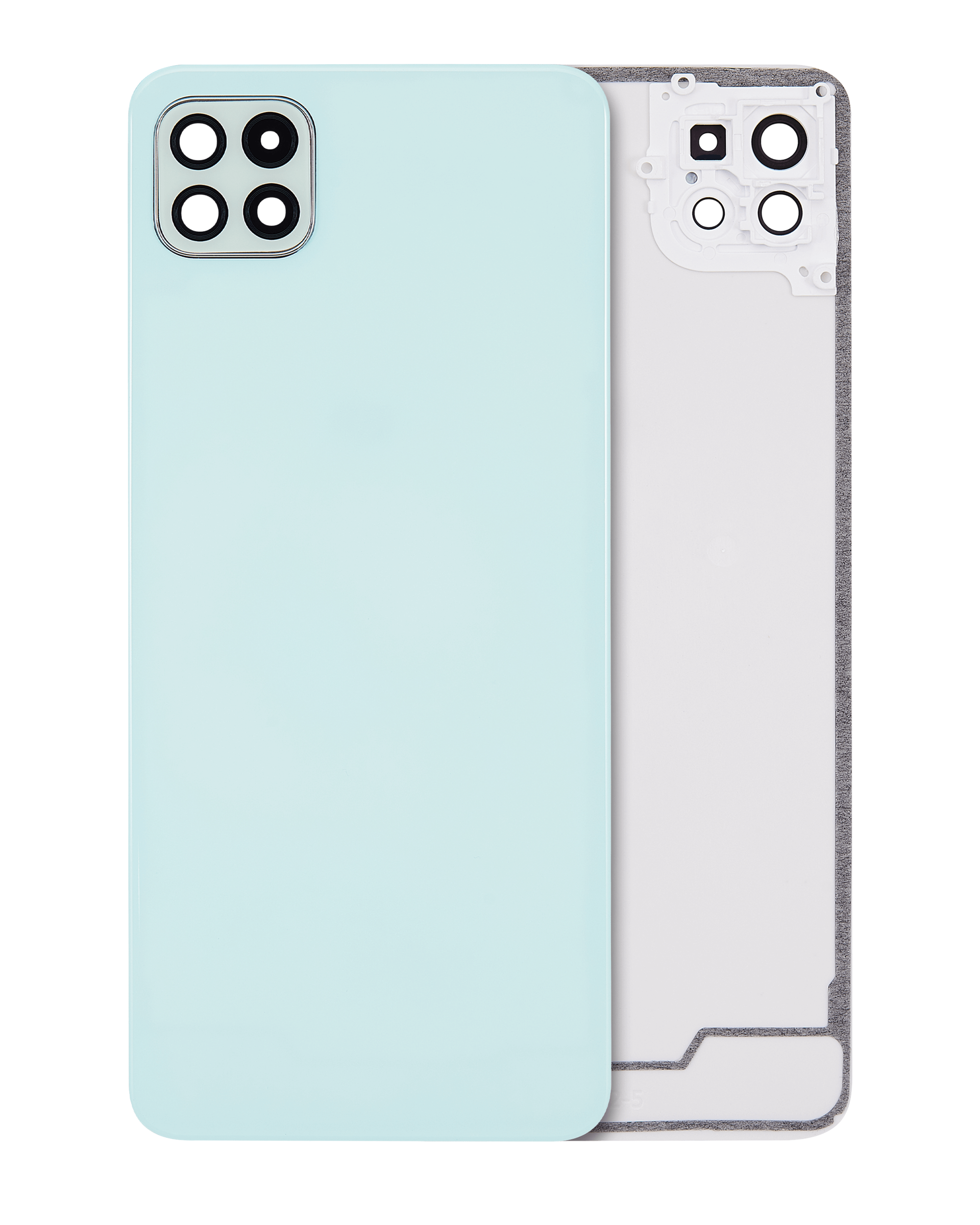 vetro cover posteriore con Vetro fotocamera per Samsung Galaxy A22 5G (A226 / 2021) (Aftermarket Plus) (Mint)