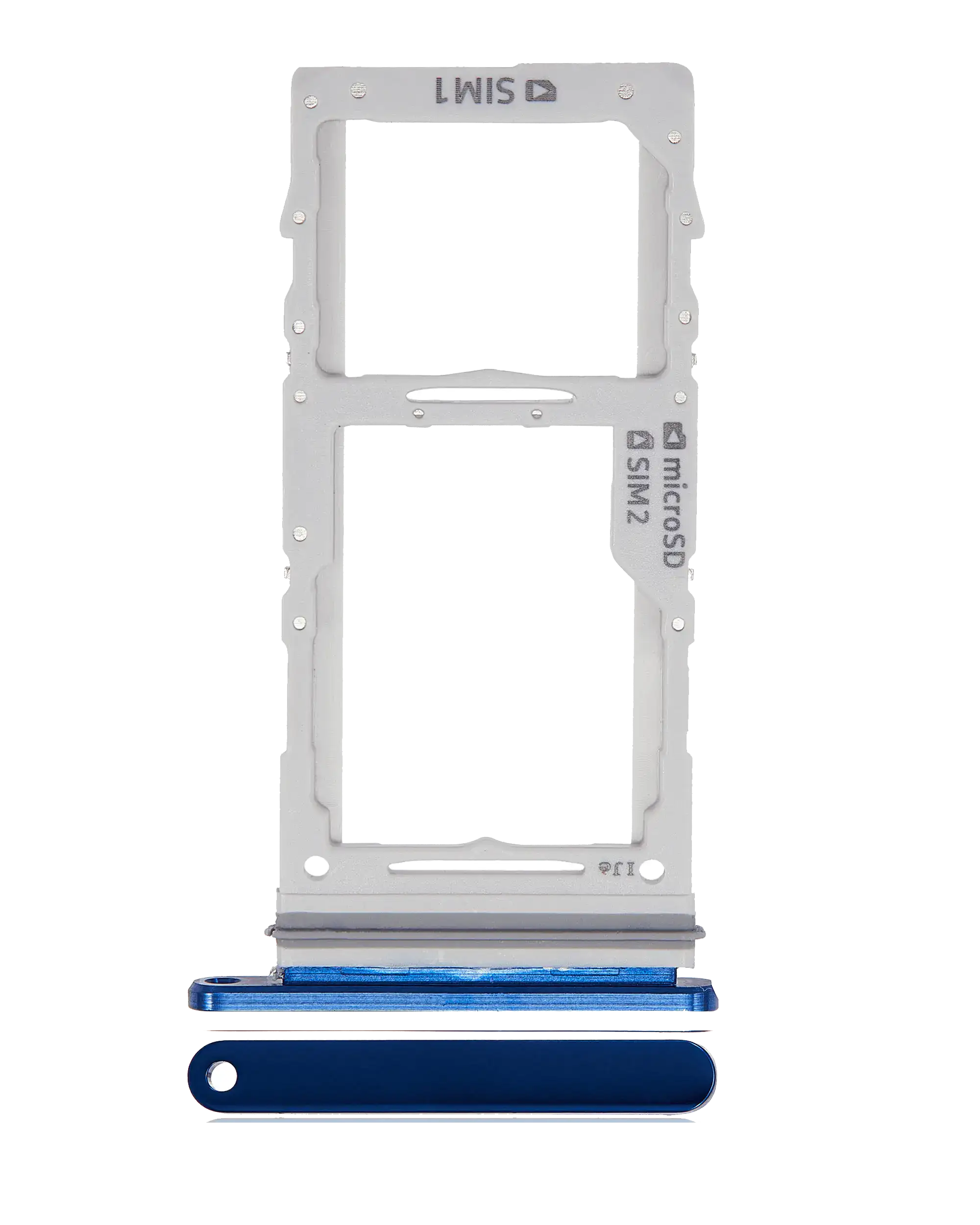 Carrellino doppia SIM per Samsung Galaxy Note 10 Plus / 5G (Aura Blu)