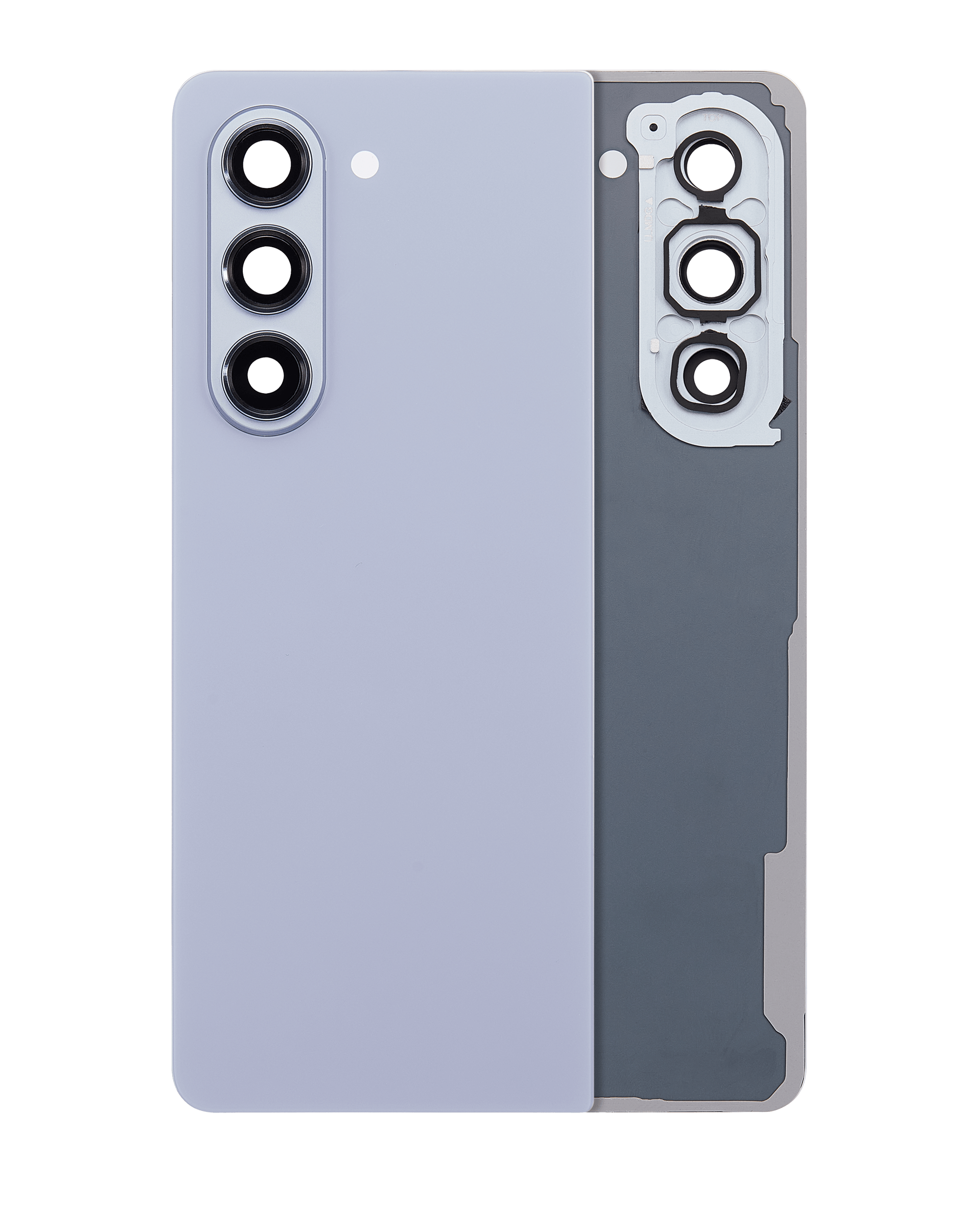 vetro cover posteriore con Vetro fotocamera per Samsung Galaxy Z Fold 5 5G (F946) (Blu)