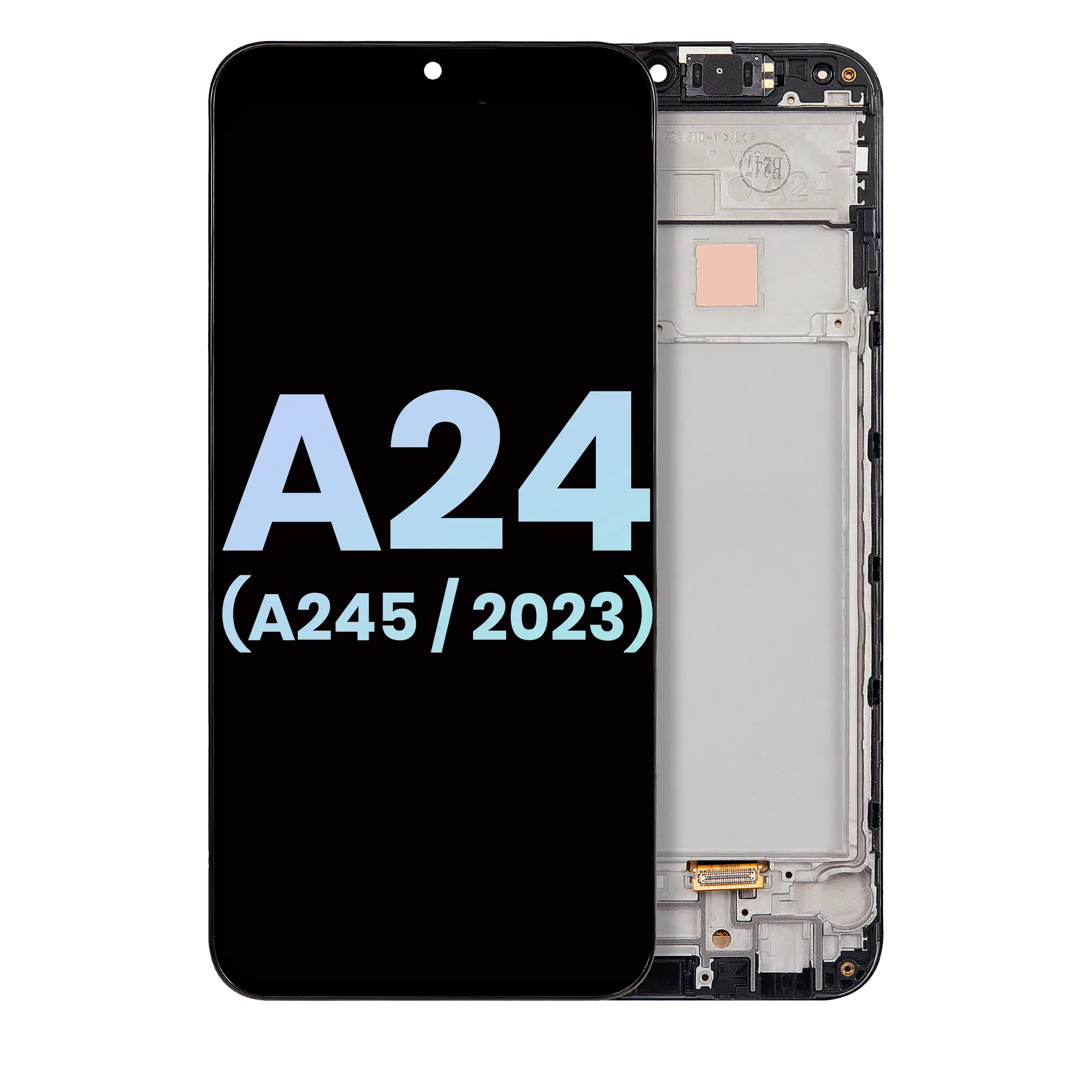 Display OLED completo con Frame per Samsung Galaxy A24 4G (A245 / 2023) (Service Pack) (tutti i colori)