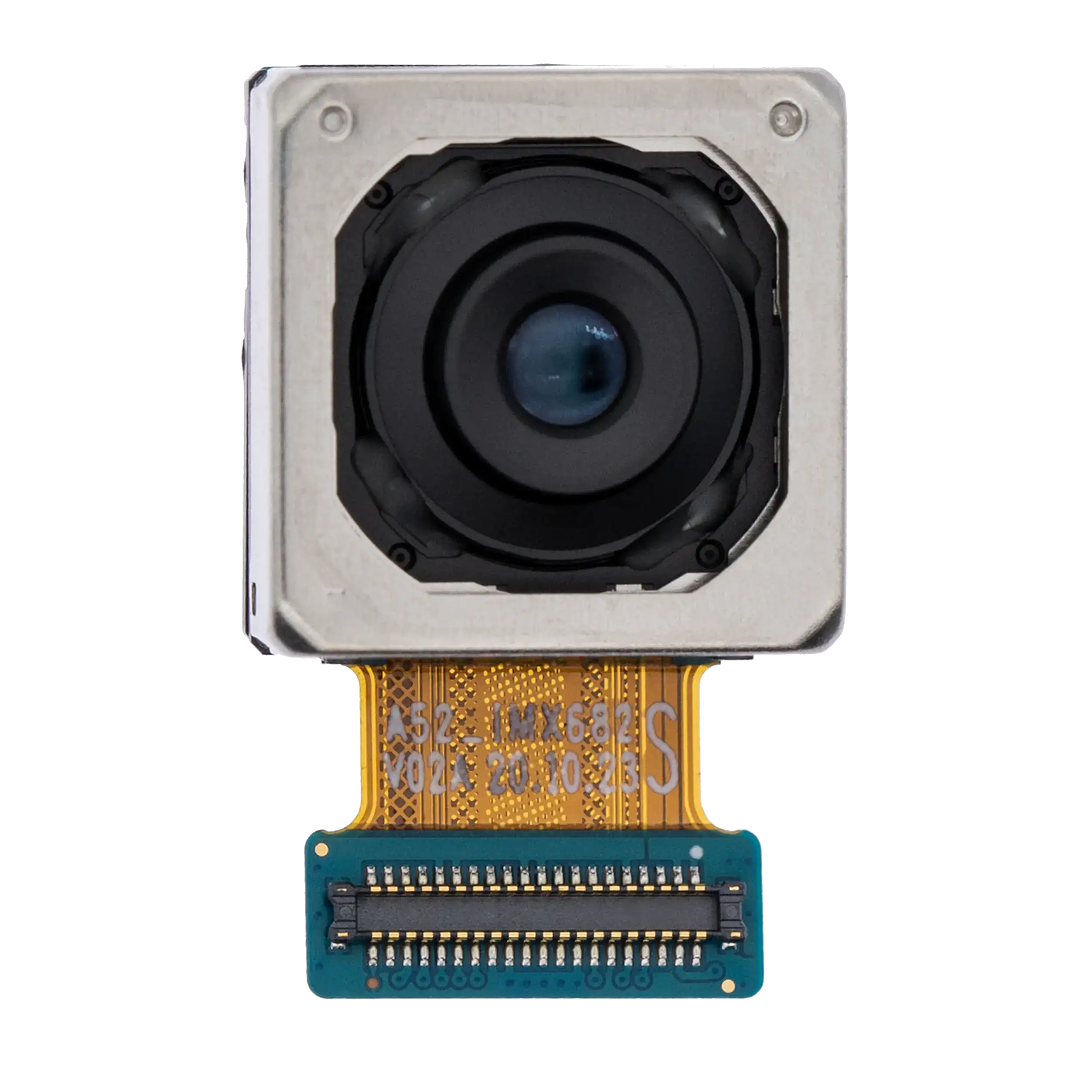 Fotocamera posteriore (Wide) per Samsung Galaxy A52 4G (A525 / 2021) / 5G (A526 / 2021) / A72 (A725 / 2021) (Service Pack)