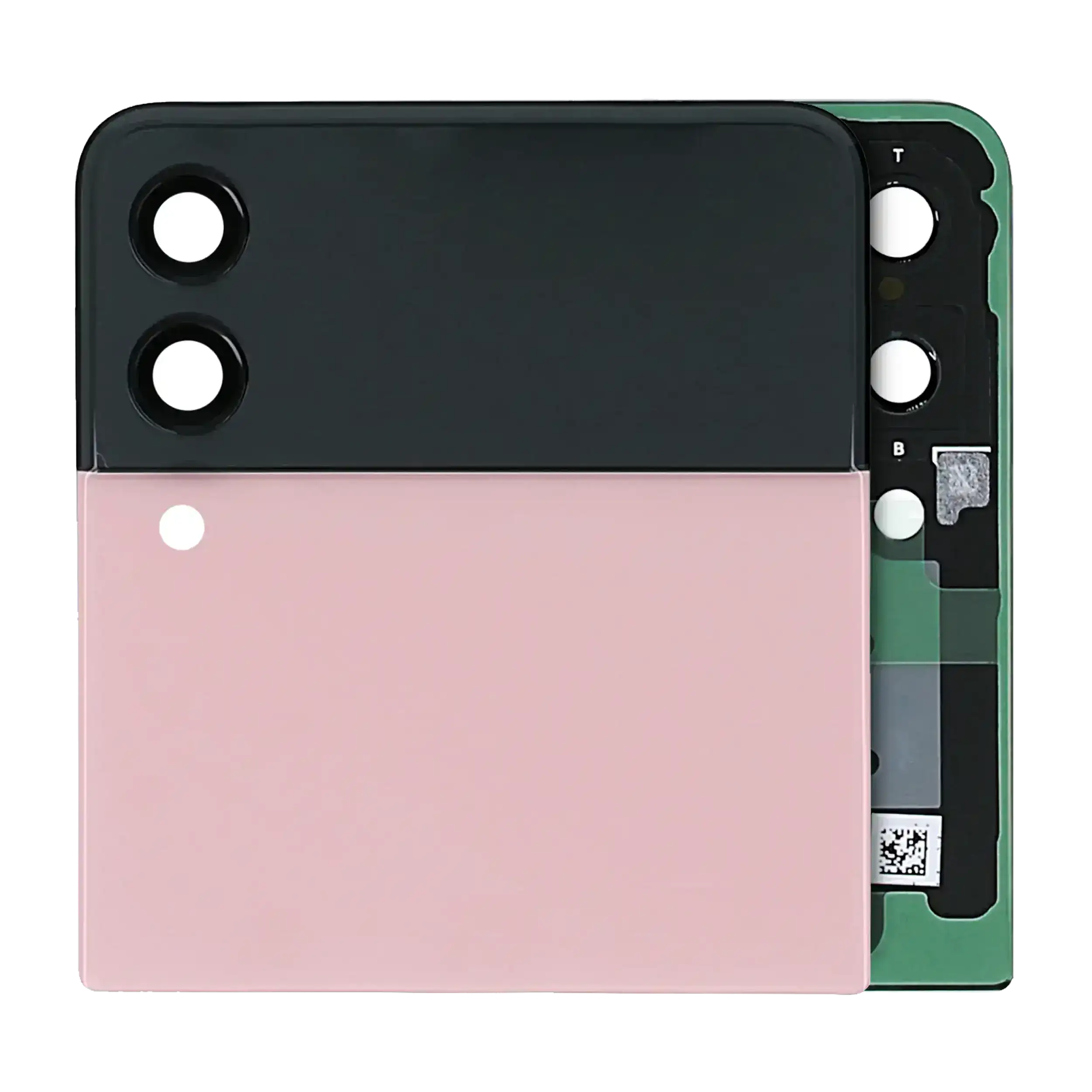 Outer Display OLED completo per Samsung Galaxy Z Flip 3 5G (Service Pack) (Rosa)