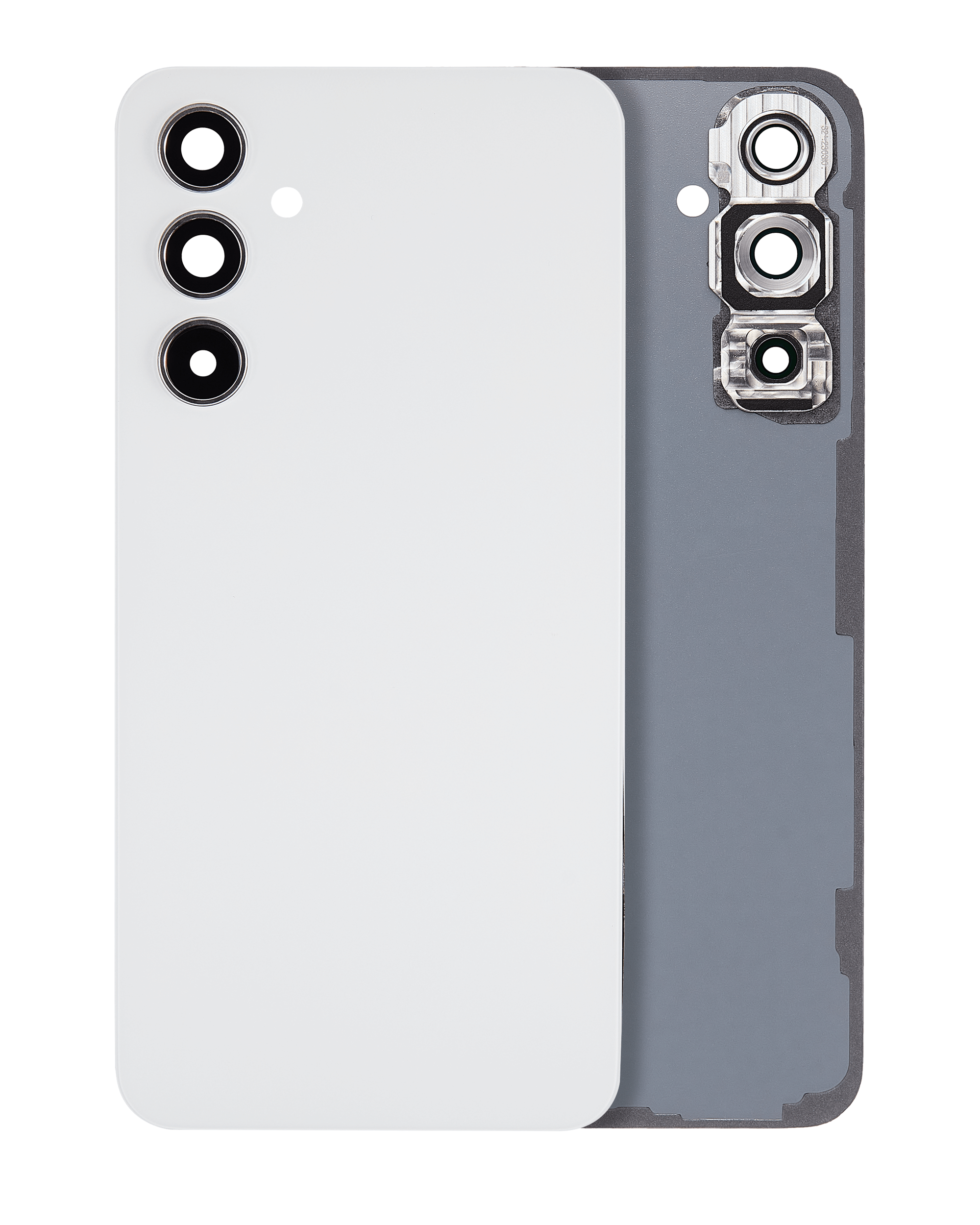 vetro cover posteriore con Vetro fotocamera per Samsung Galaxy A54 5G (A546 / 2023) (Bianco)