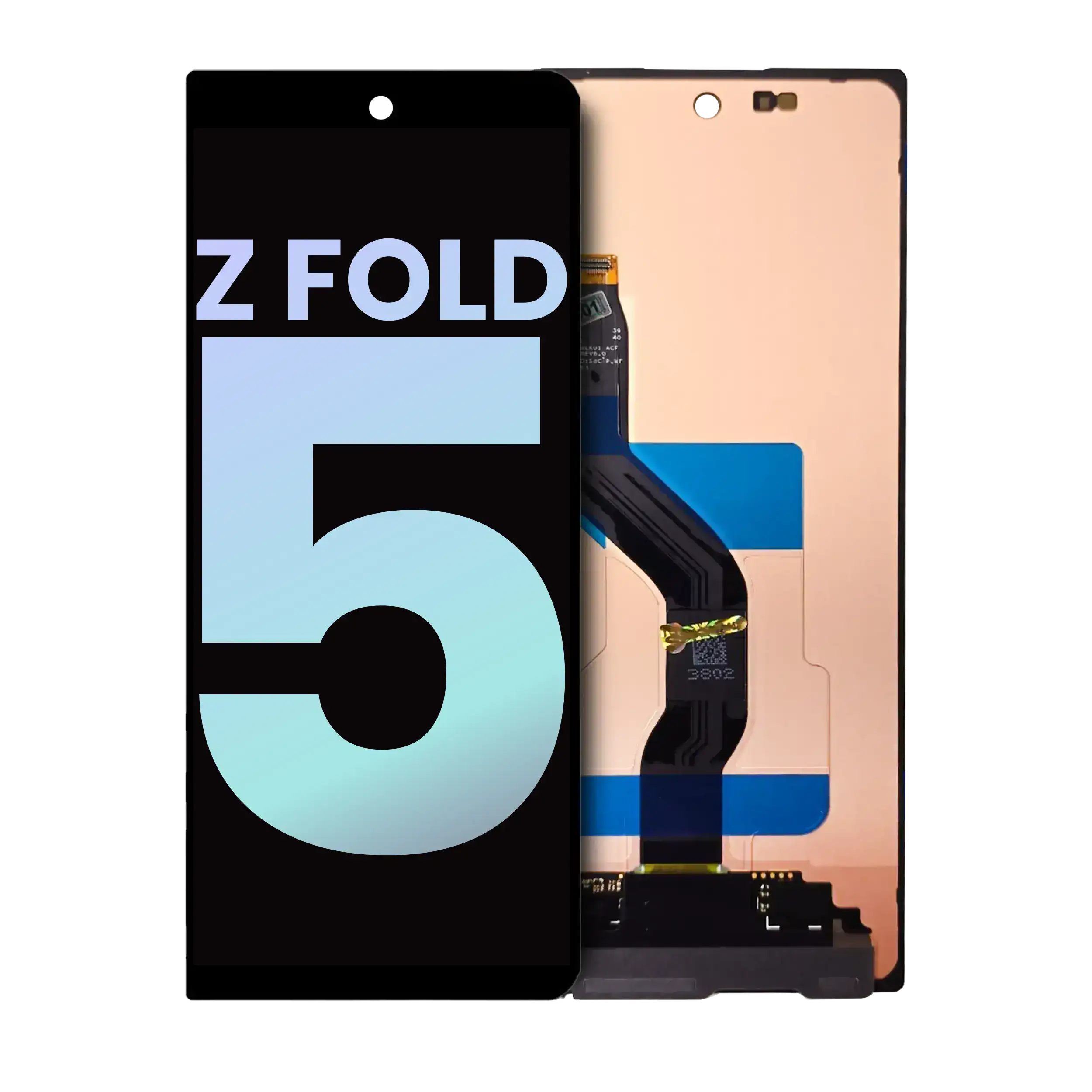 Outer Display OLED completo per Samsung Galaxy Z Fold 5 5G (Service Pack) (tutti i colori)