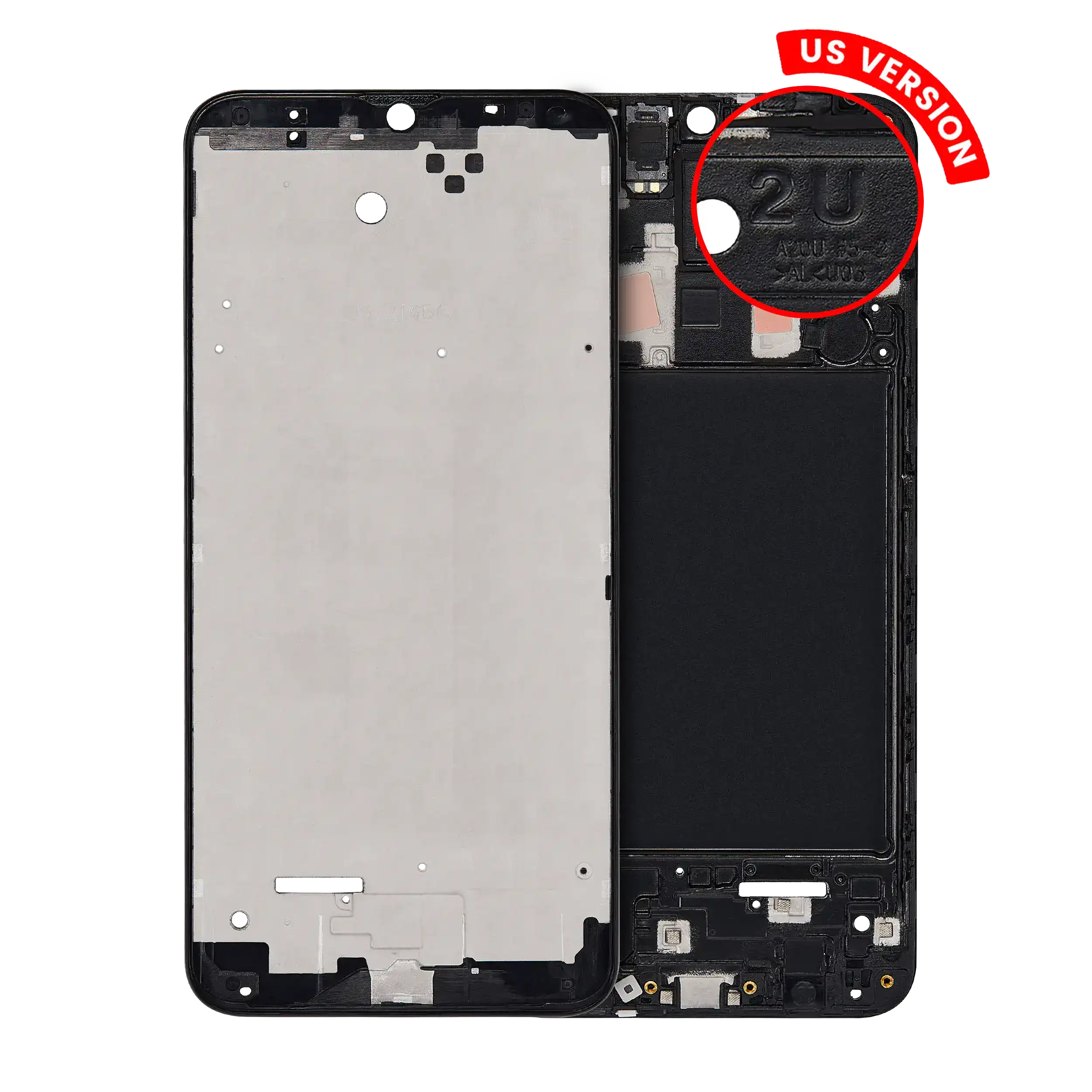 LCD-Frame per Samsung Galaxy A20 (A205 / 2019) (US Version)