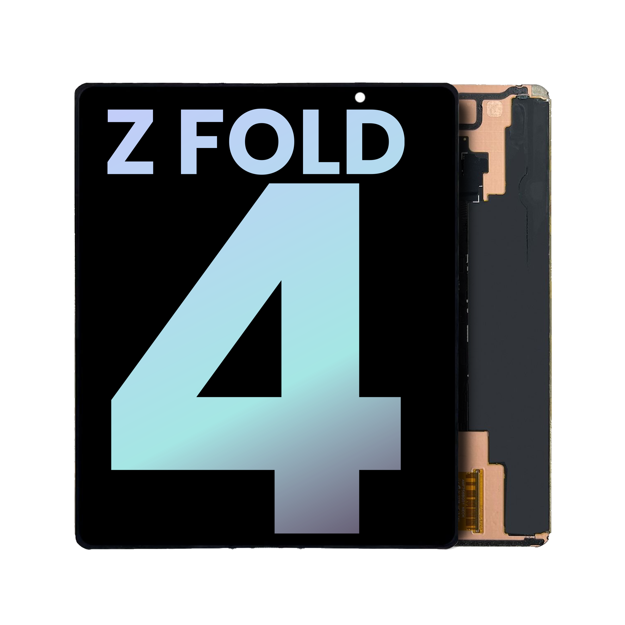 Inner Display OLED completo senza Frame per Samsung Galaxy Z Fold 4 5G (US e International) (Service Pack) (tutti i colori)