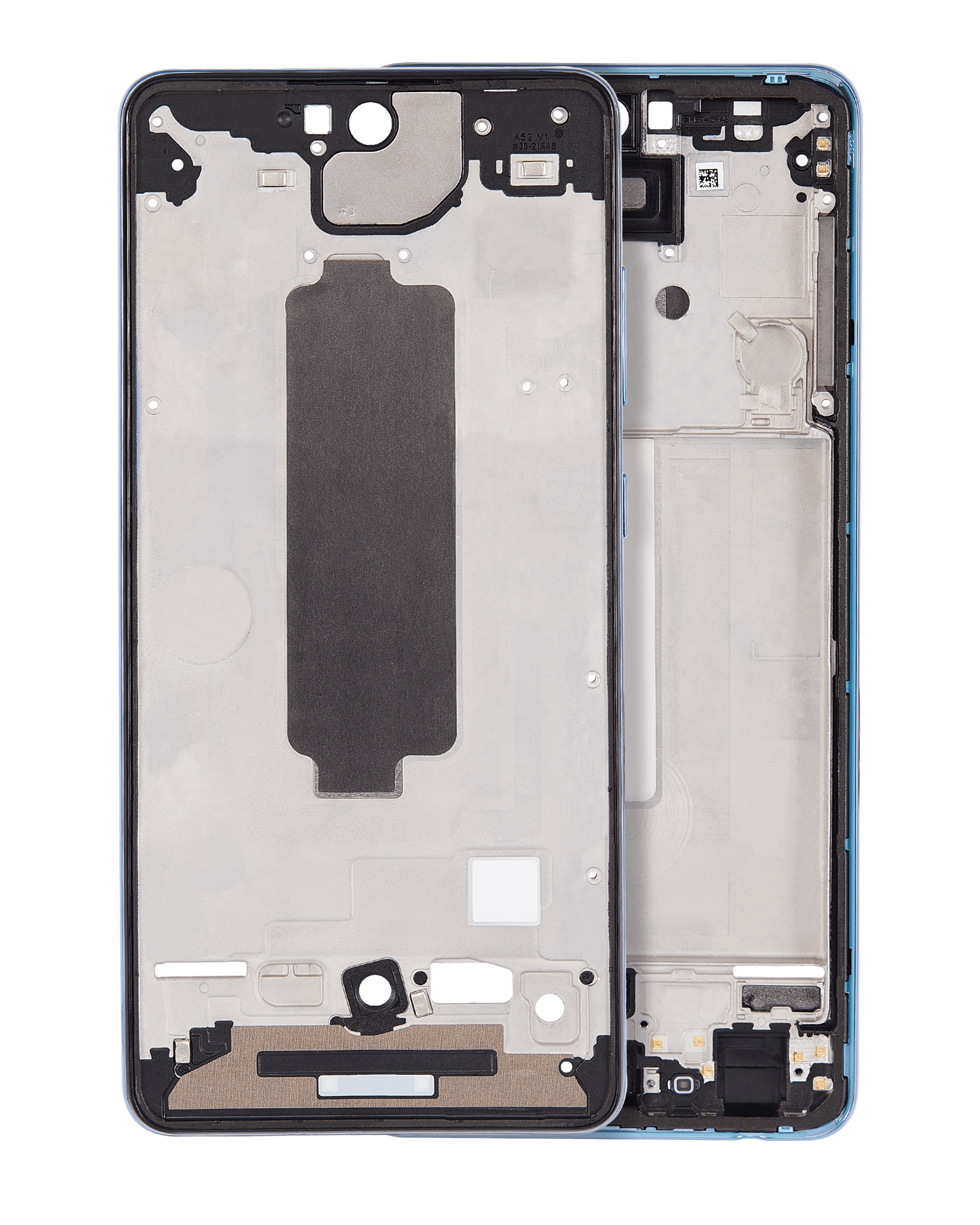 Frame centrale per Samsung Galaxy A52 4G (A525 / 2021) / A52 5G (A526 / 2021) / A52S 5G (A528 / 2021) (Awesome Blu)