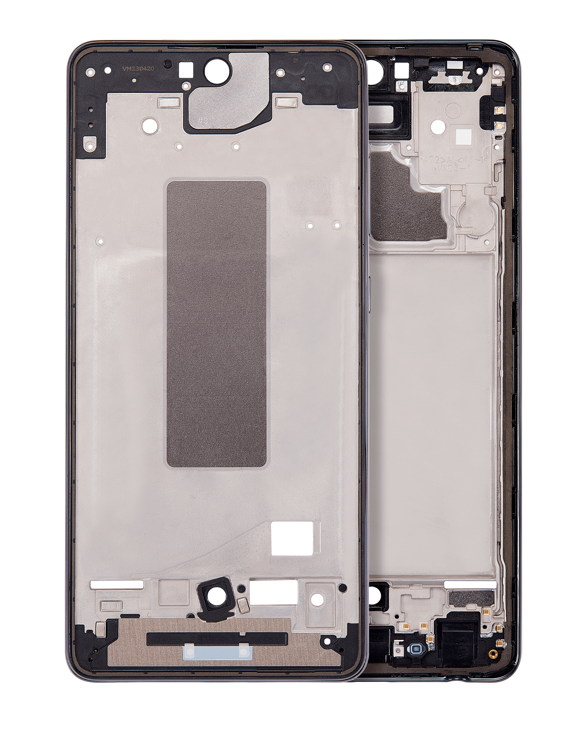 Frame centrale per Samsung Galaxy A72 (A725 / 2021) (Awesome Nero)