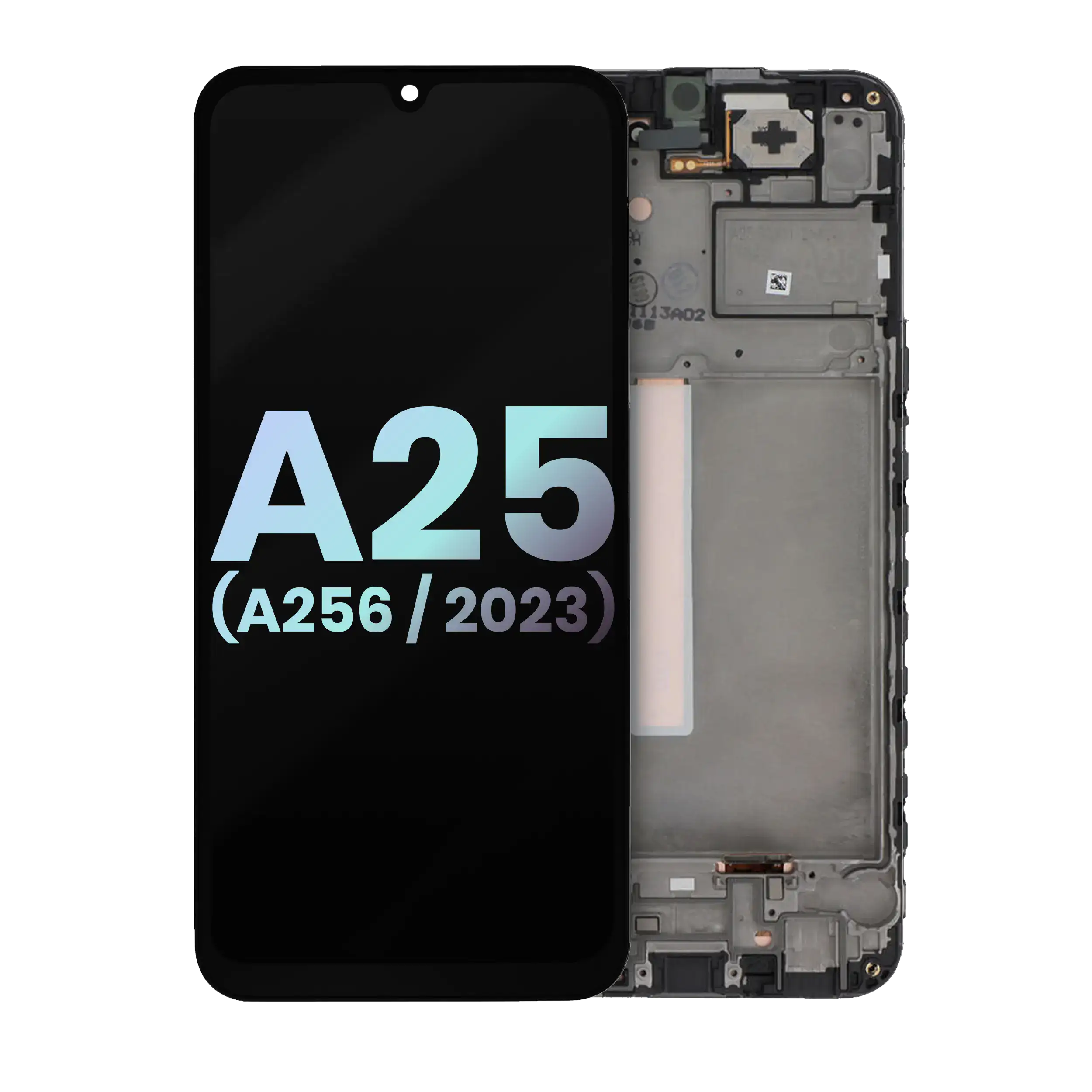 Display OLED completo con Frame per Samsung Galaxy A25 5G (A256 / 2023) (Service Pack) (tutti i colori)
