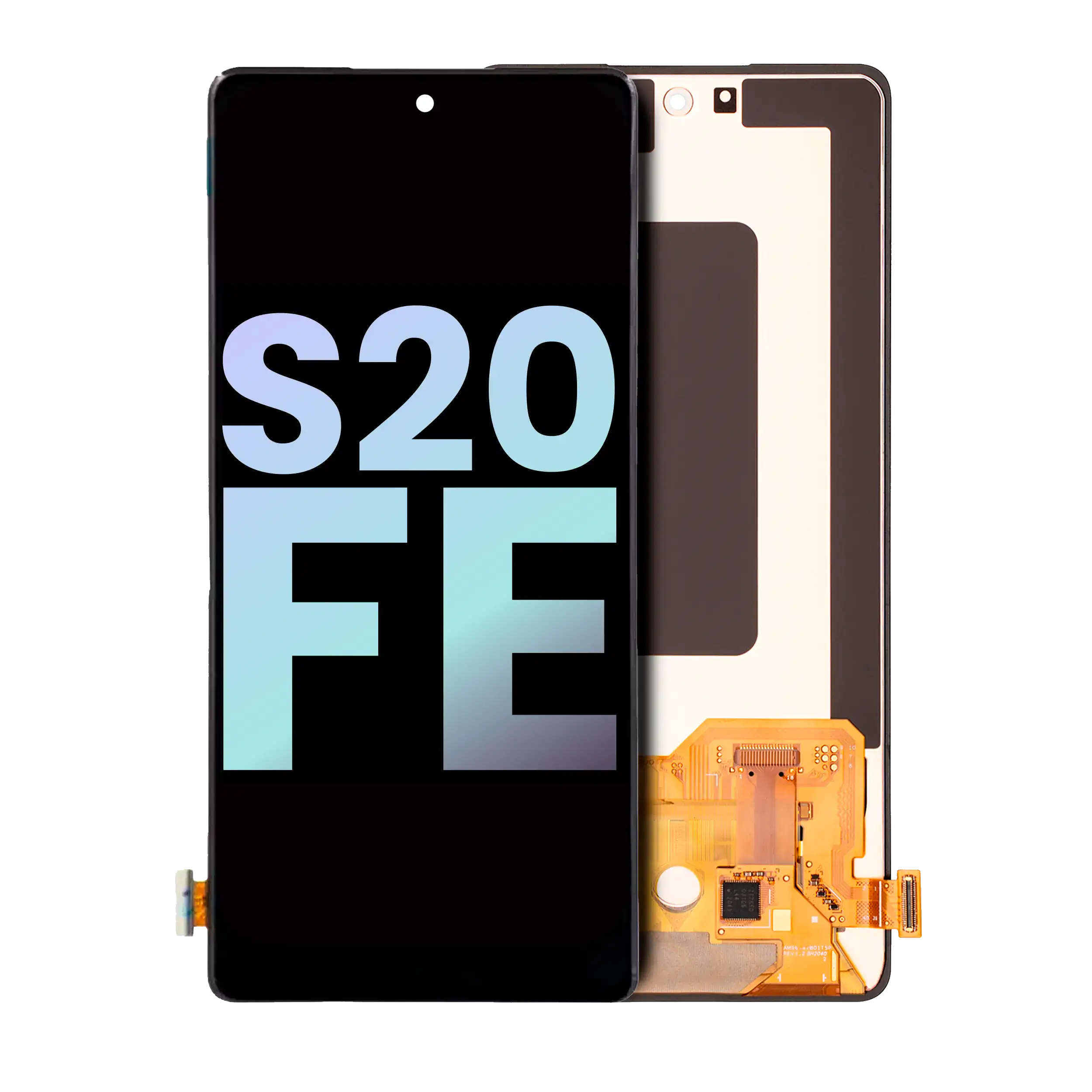Display OLED completo senza Frame per Samsung Galaxy S20 FE 4G / 5G (Service Pack) (tutti i colori)