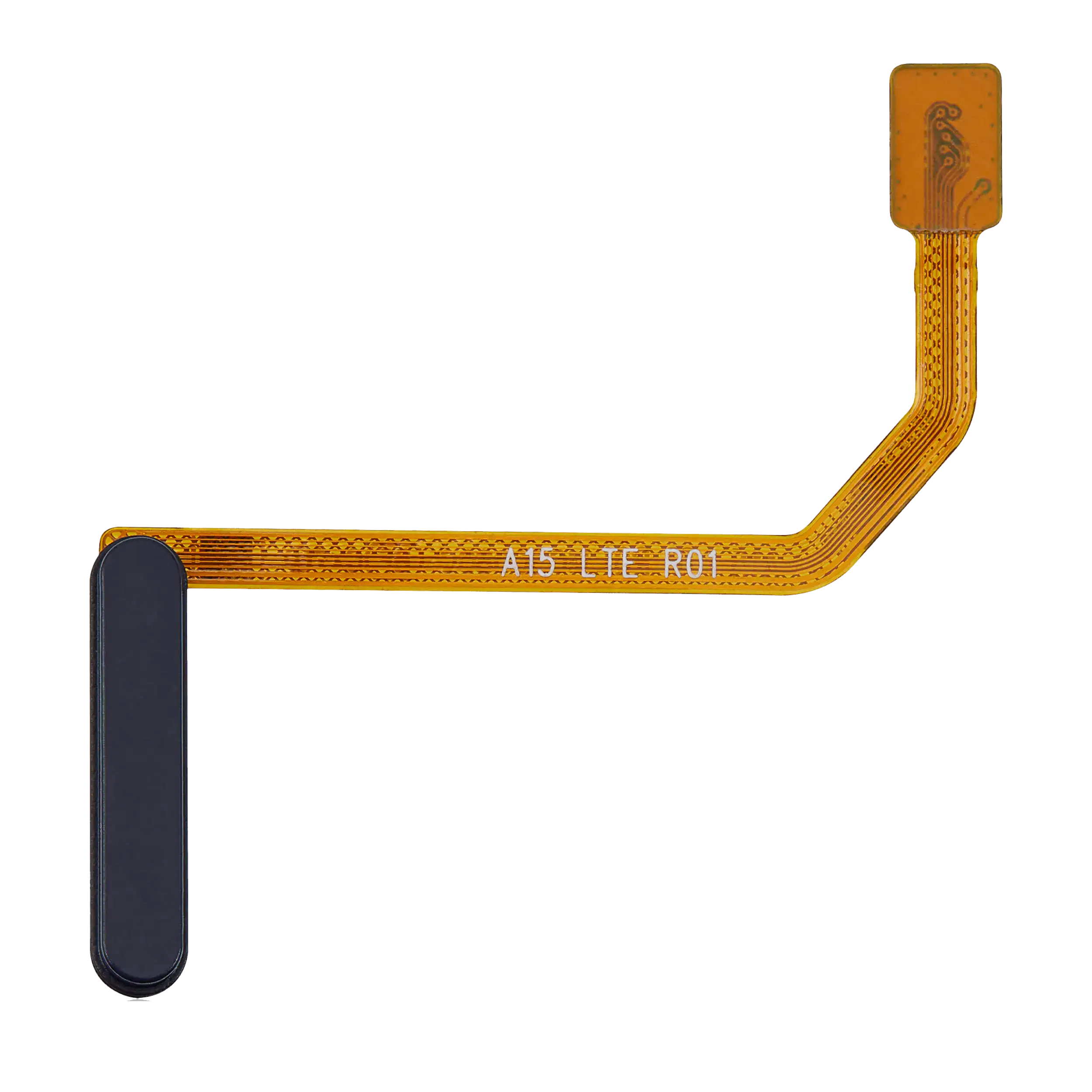 Fingerprint Reader con flat per Samsung Galaxy A15 (A155 / 2023) (Brave Nero)
