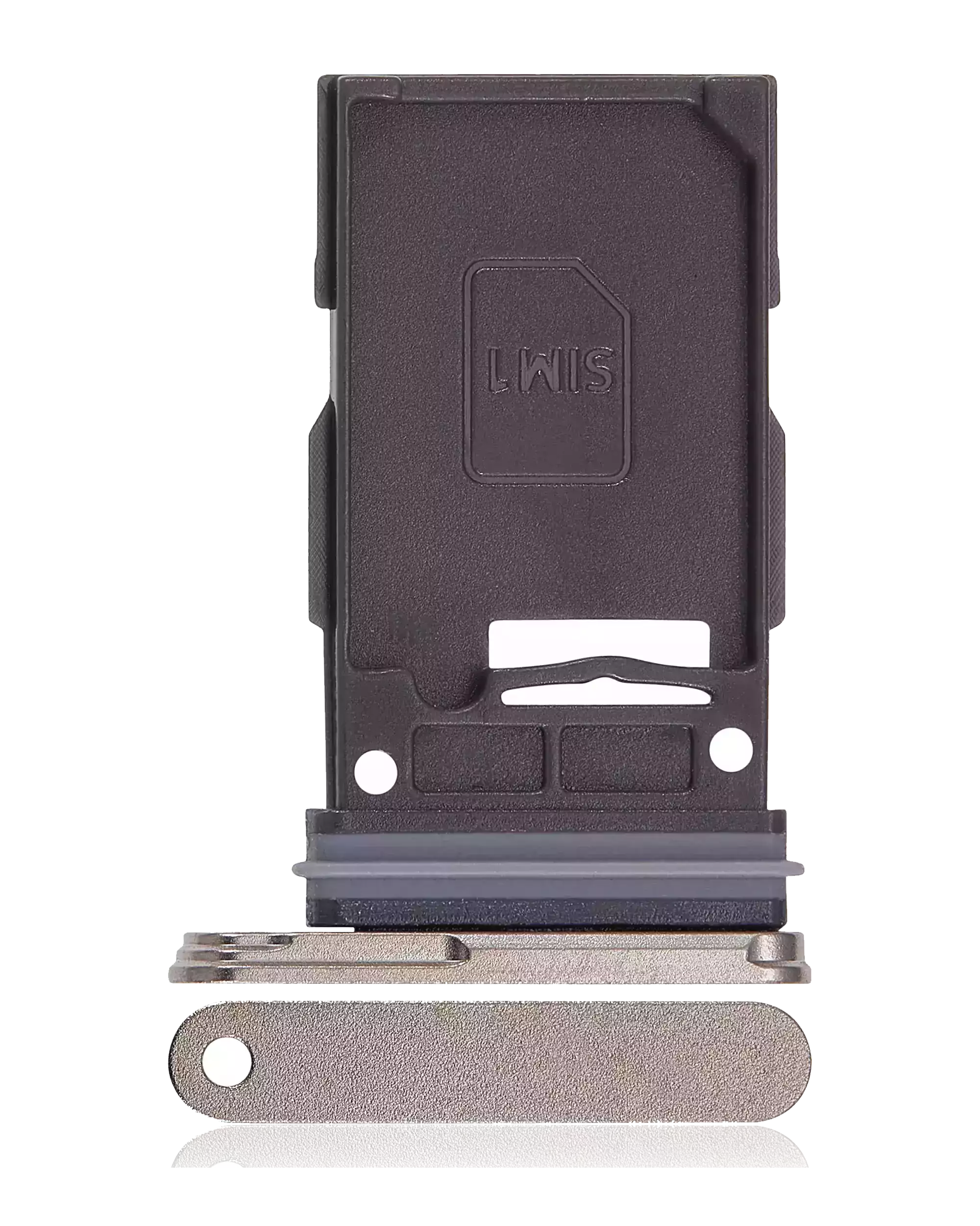 Carrellino SIM singola per Samsung Galaxy S24 Ultra 5G (Titanio Giallo)