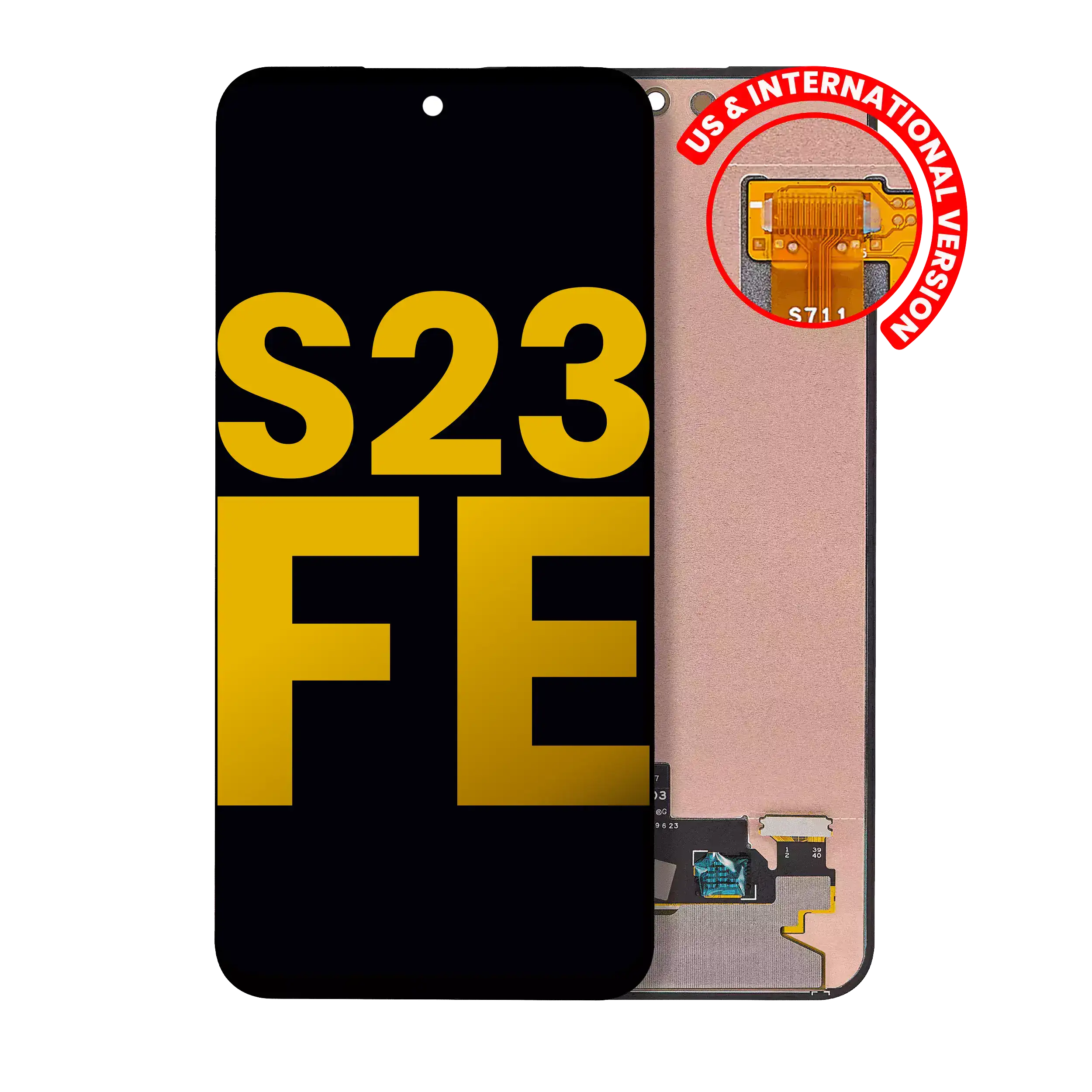 Display OLED completo senza Frame per Samsung Galaxy S23 FE 5G (US e International Version) (Refurbished) (tutti i colori)