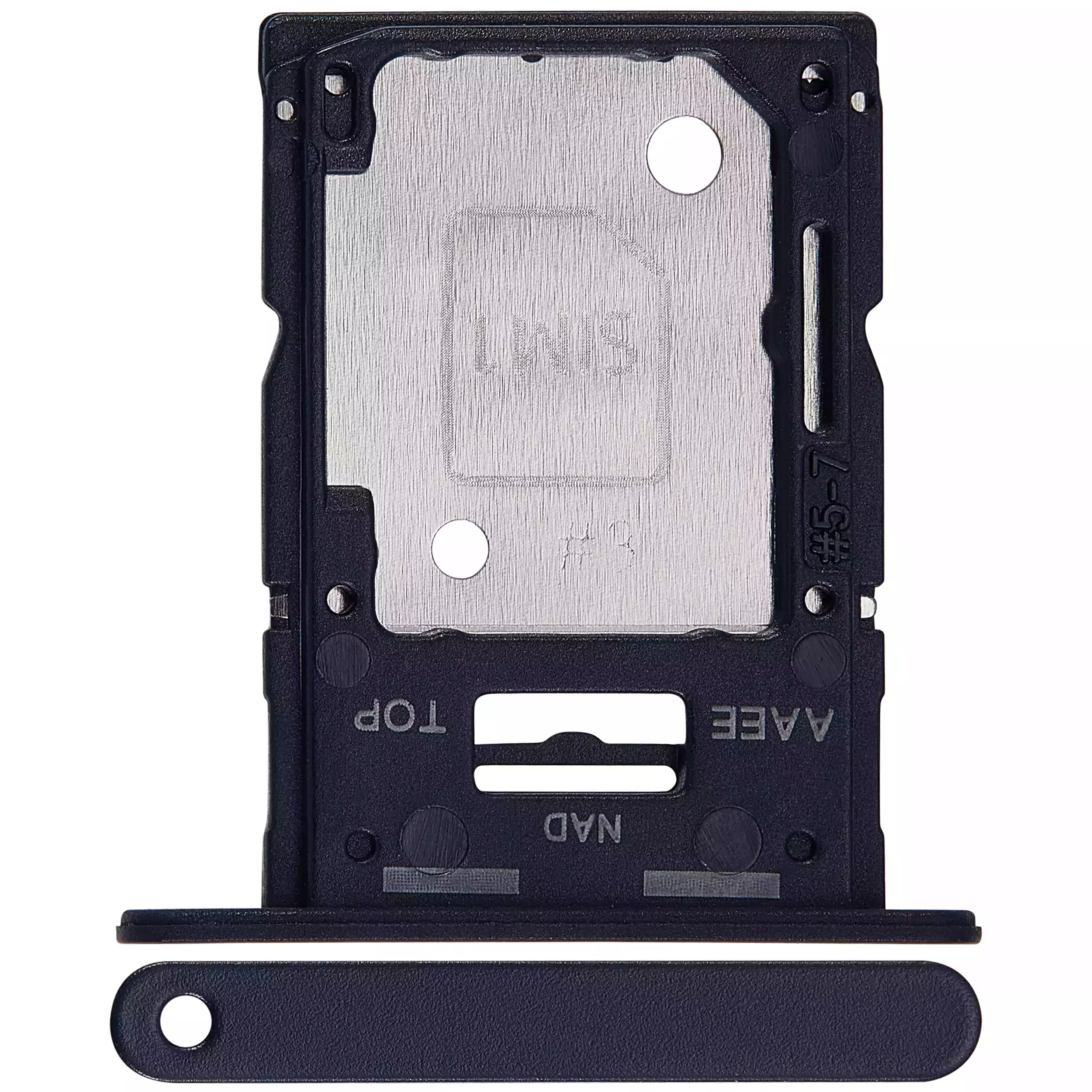 Carrellino doppia SIM per Samsung Galaxy A15 (A155 / 2023) (Brave Nero)