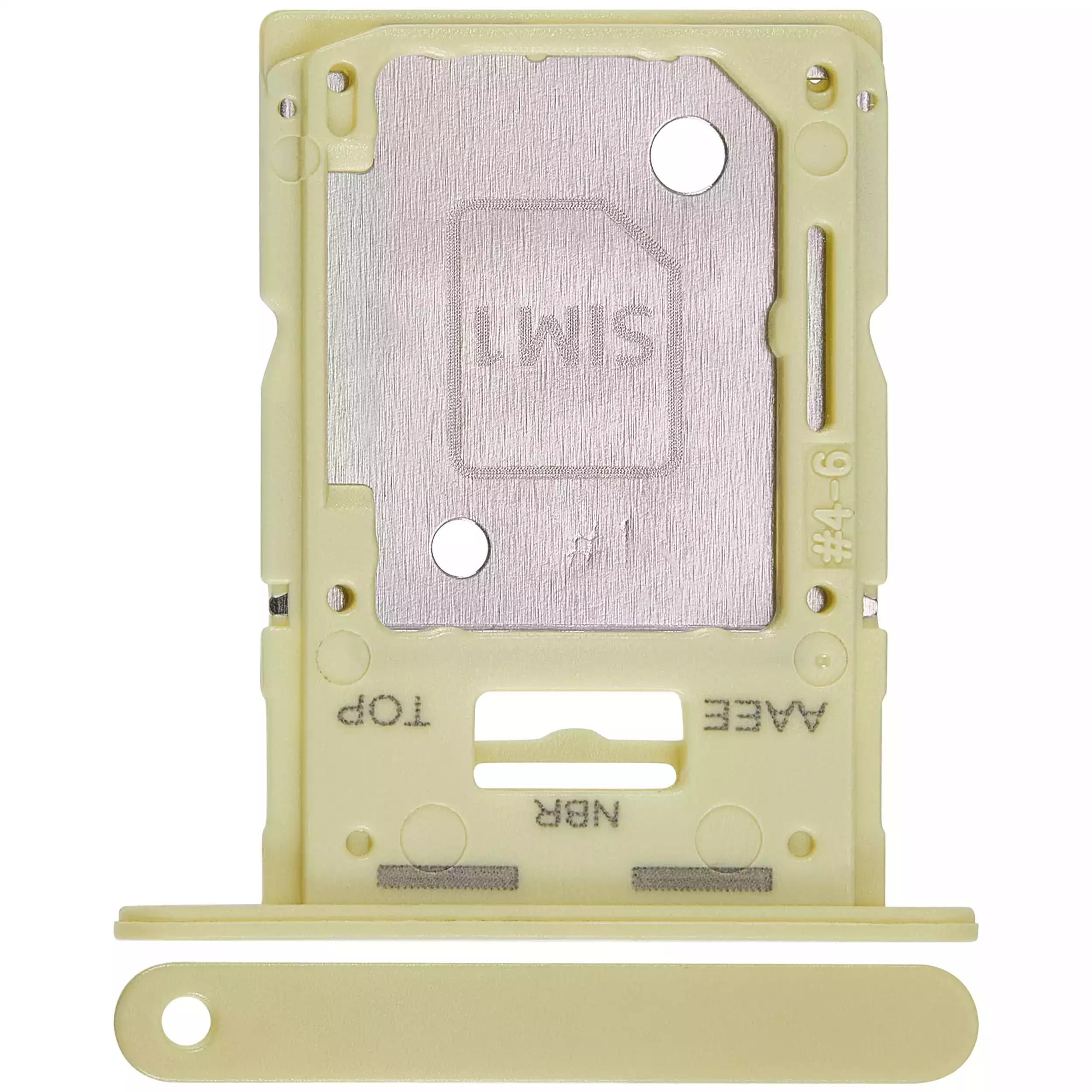 Carrellino doppia SIM per Samsung Galaxy A15 (A155 / 2023) (Personality Giallo)