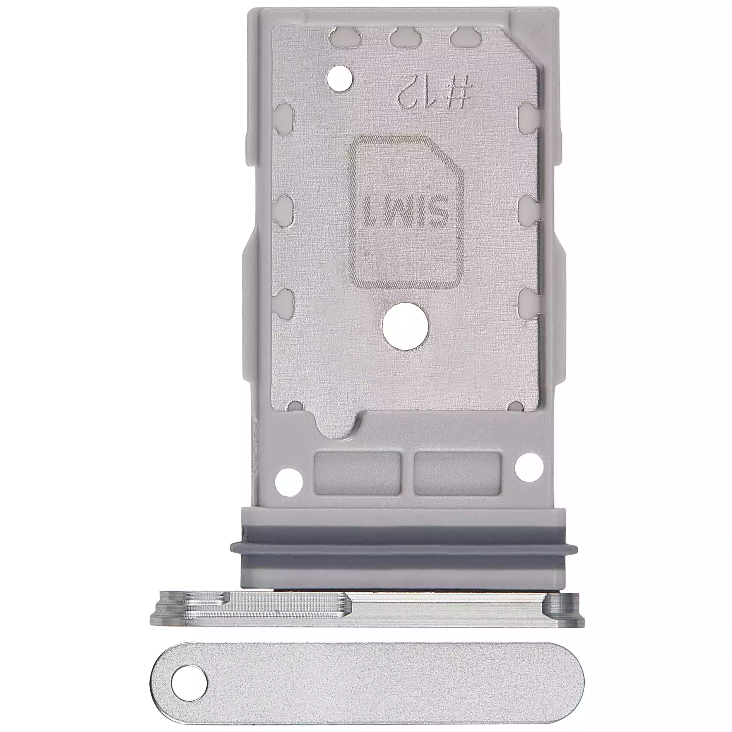 Carrellino doppia SIM per Samsung Galaxy S24 5G / S24 Plus 5G (Jade Verde)