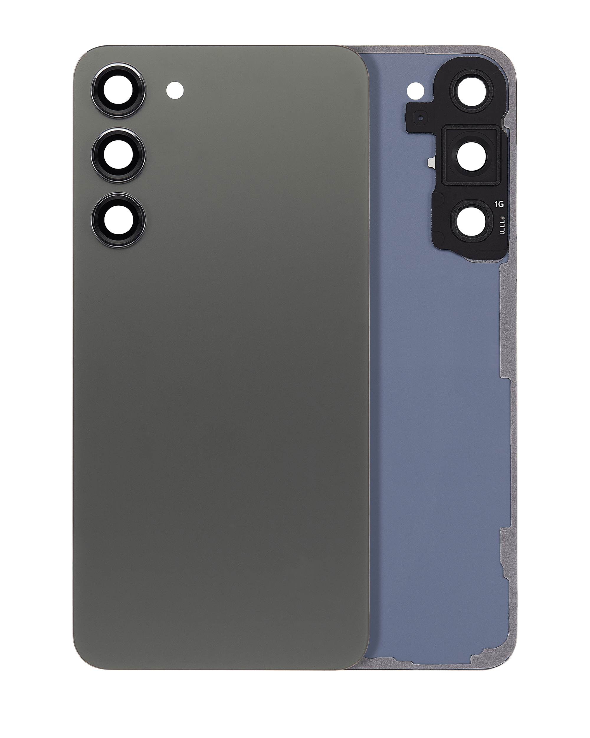 vetro cover posteriore con Vetro fotocamera per Samsung Galaxy S23 5G (Service Pack) (Verde)
