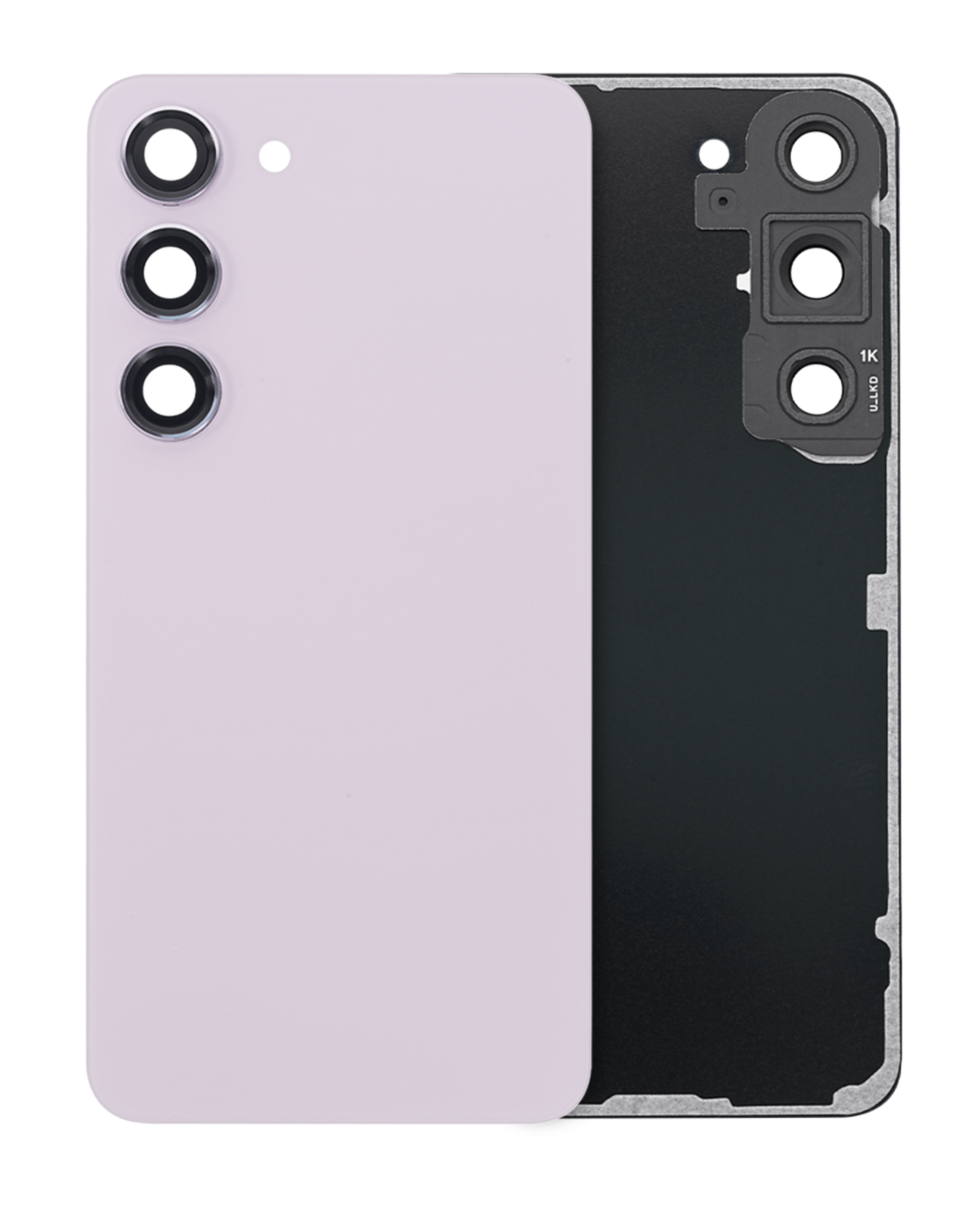 vetro cover posteriore con Vetro fotocamera per Samsung Galaxy S23 5G (Service Pack) (Lavanda)