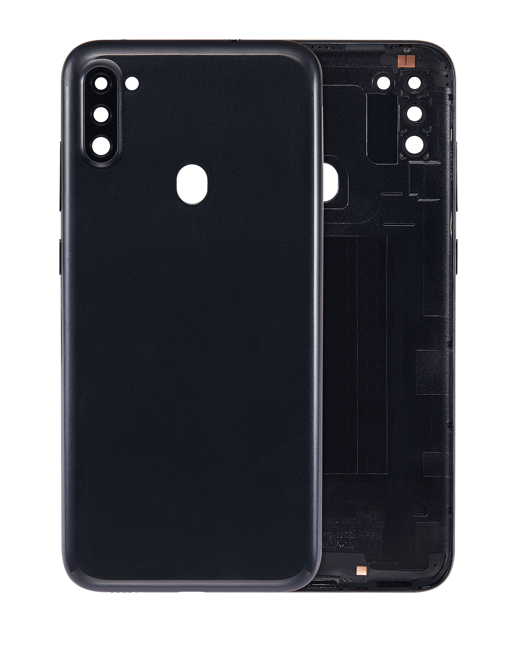 Cover posteriore con Vetro fotocamera per Samsung Galaxy A11 (A115 / 2020) (International Version) (Nero)