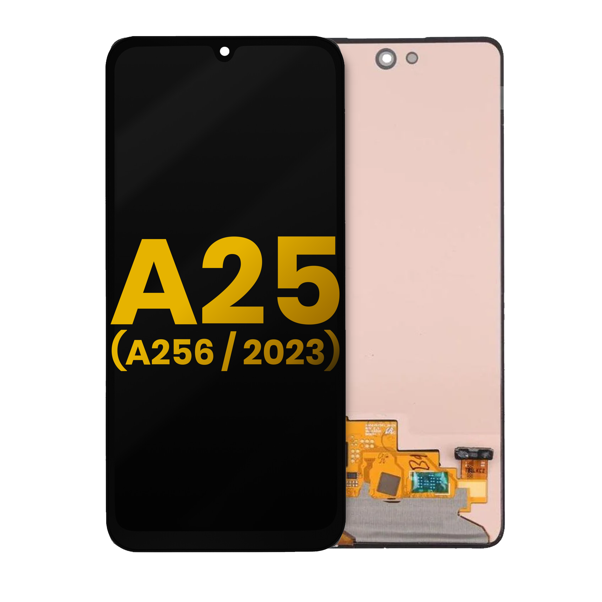 Display OLED completo senza Frame per Samsung Galaxy A25 5G (A256 / 2023) (Refurbished) (tutti i colori)