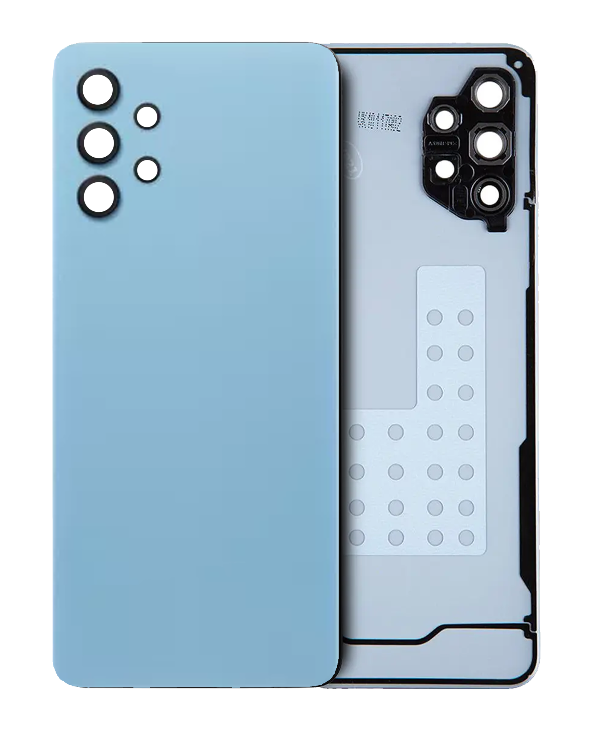 vetro cover posteriore con Vetro fotocamera per Samsung Galaxy A32 5G (A326 / 2021) (Service Pack) (Awesome Blu)