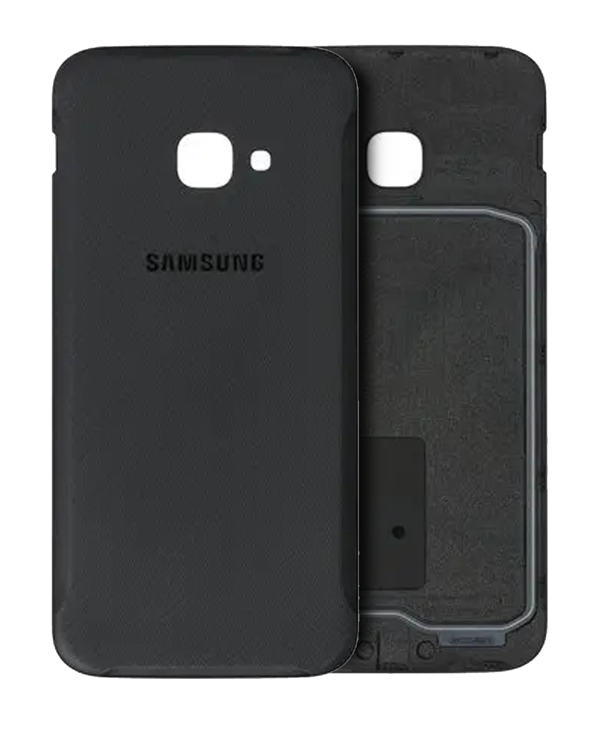 vetro cover posteriore per Samsung Galaxy Xcover 4S (Service Pack) (Nero)