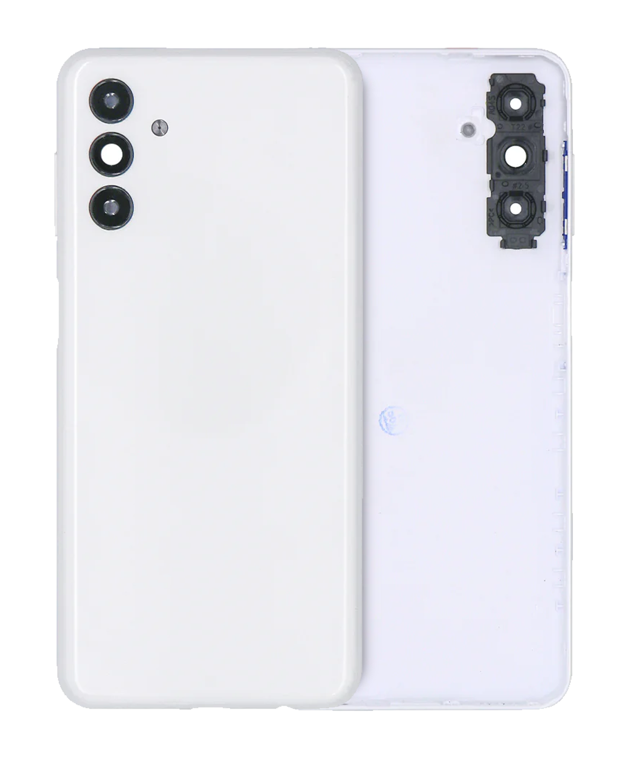 vetro cover posteriore con Vetro fotocamera per Samsung Galaxy A04s (A047 / 2022) (Service Pack) (Bianco)