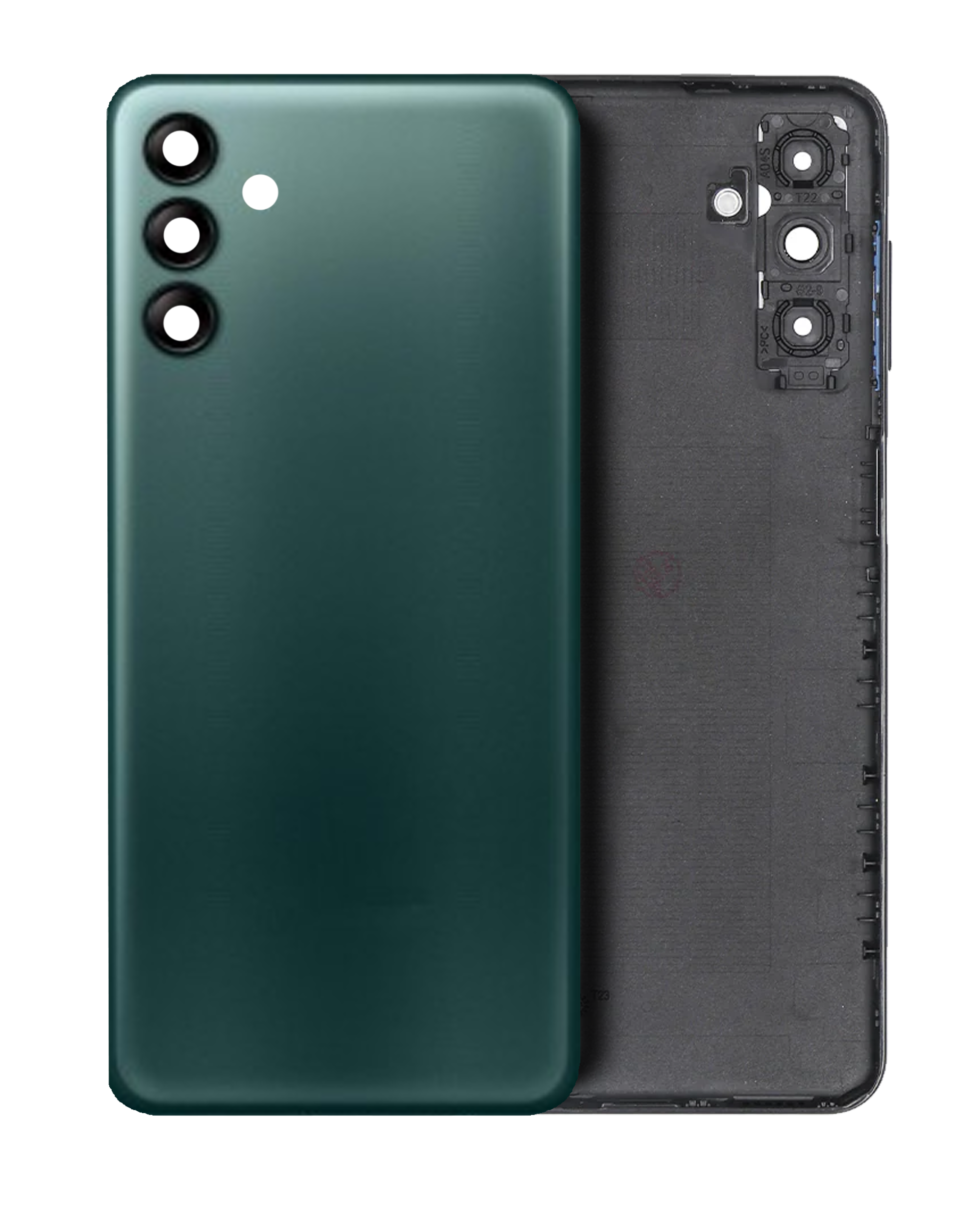 vetro cover posteriore con Vetro fotocamera per Samsung Galaxy A04s (A047 / 2022) (Service Pack) (Verde)