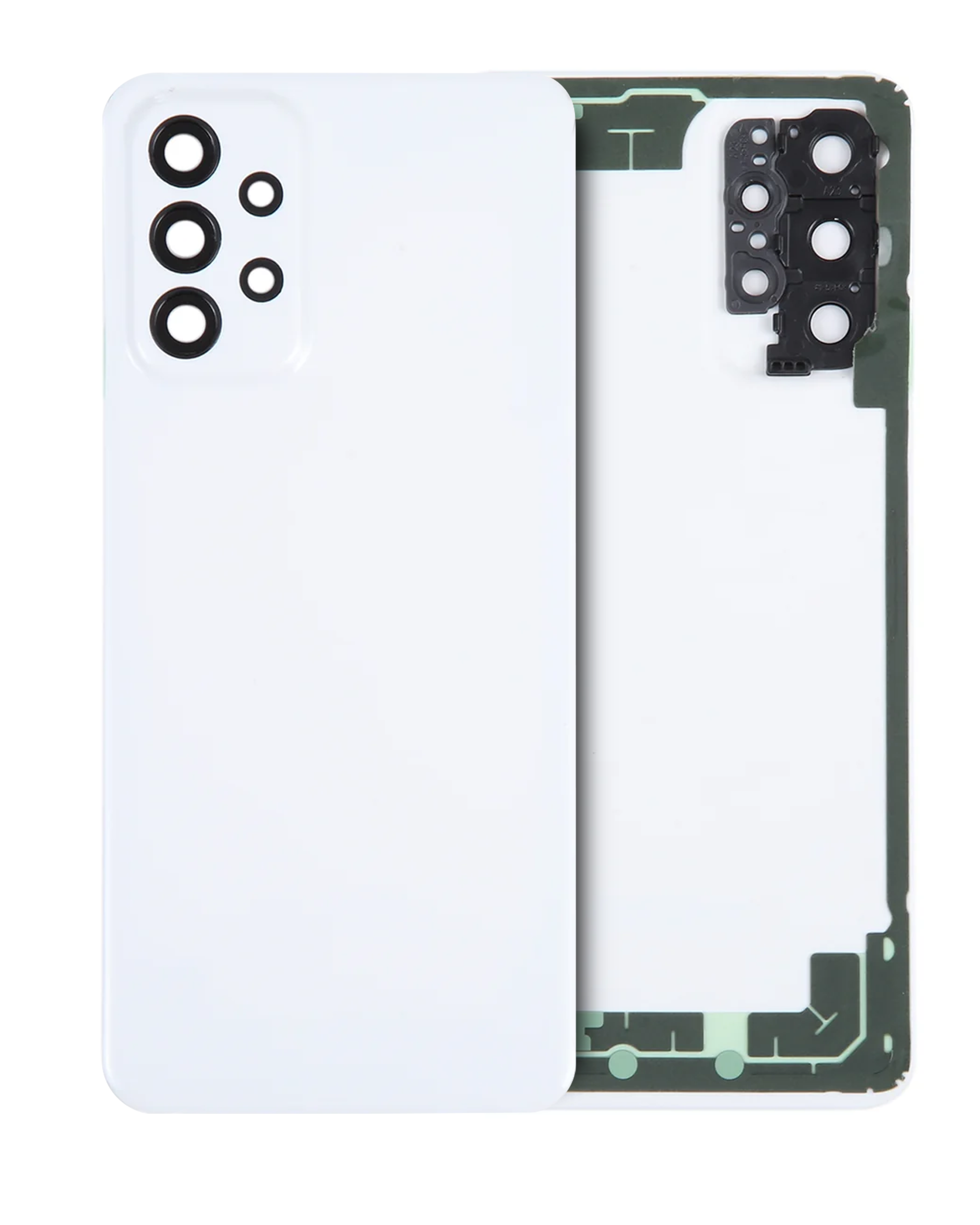 vetro cover posteriore per Samsung Galaxy A23 5G (A236 / 2022) (Service Pack) (Bianco)