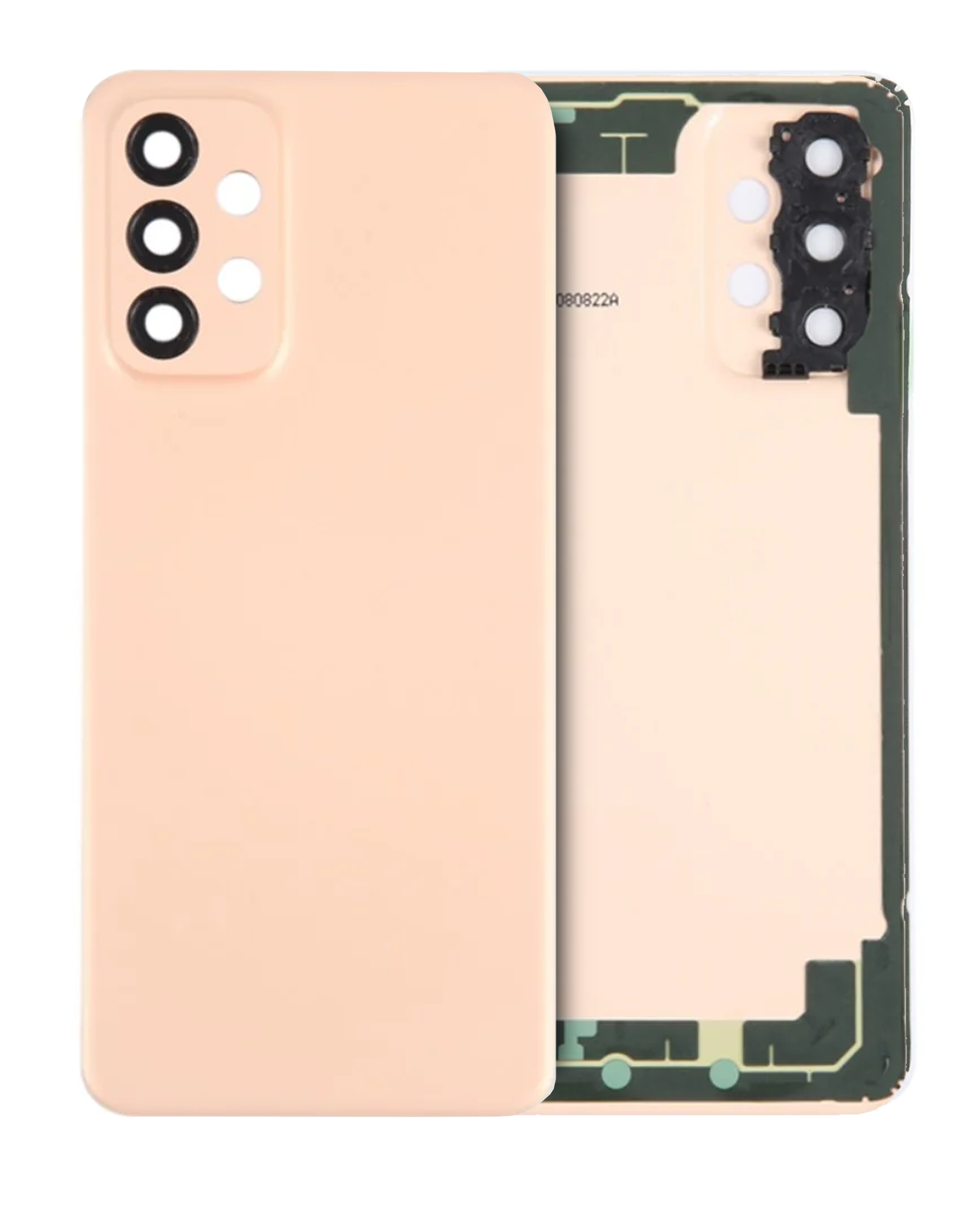 vetro cover posteriore per Samsung Galaxy A23 5G (A236 / 2022) (Service Pack) (Arancione)