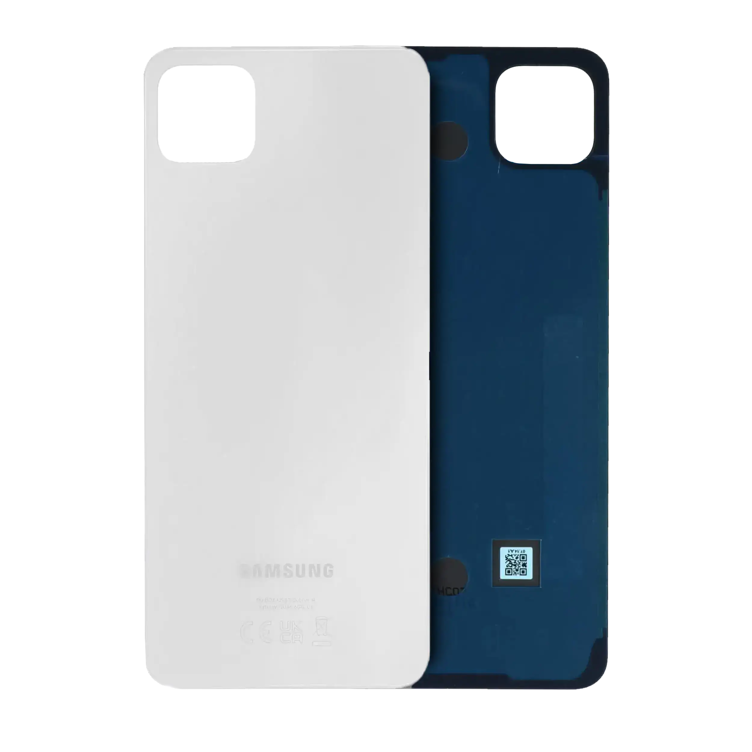 vetro cover posteriore per Samsung Galaxy A22 5G (A226 / 2021) (Service Pack) (Bianco)