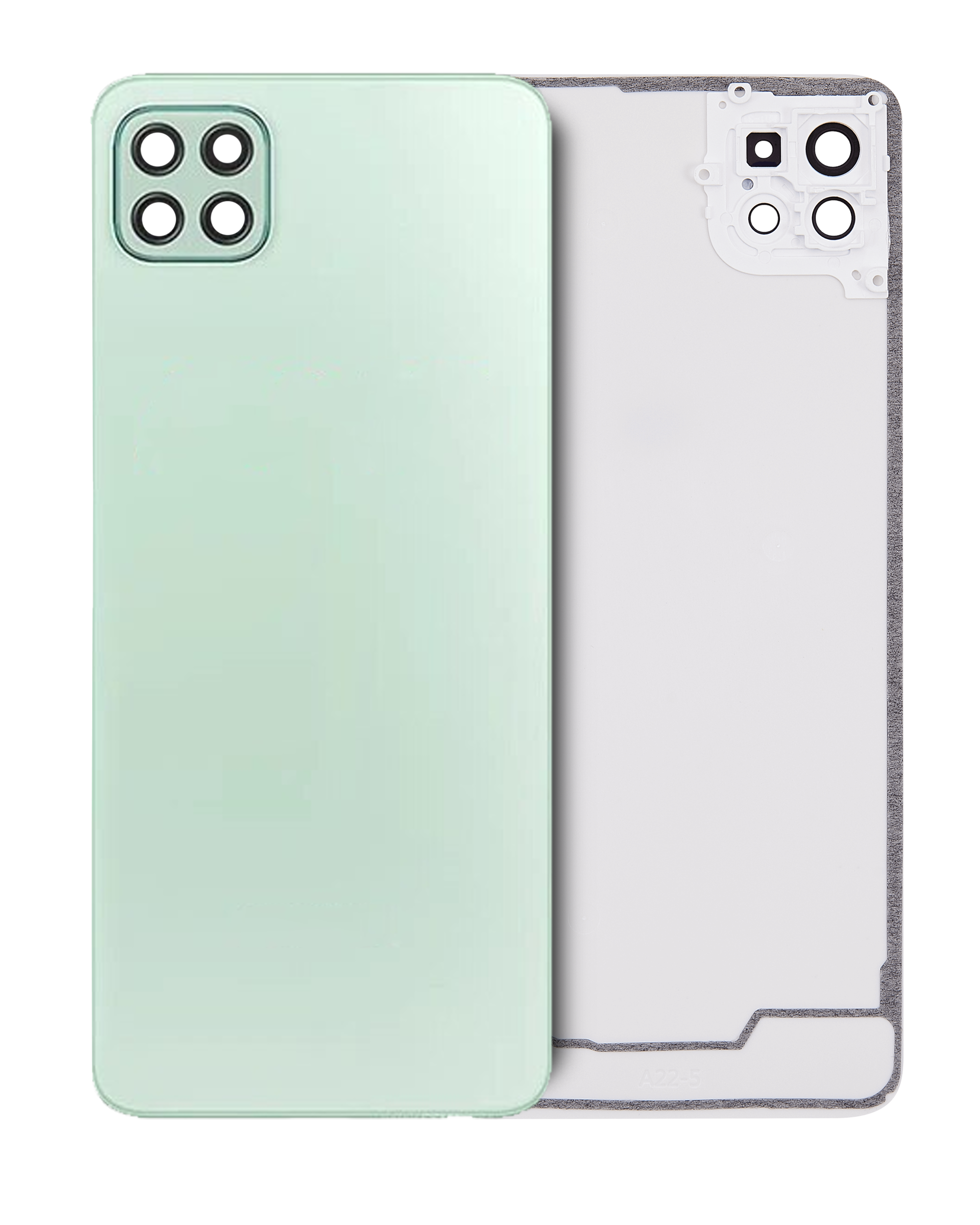 vetro cover posteriore per Samsung Galaxy A22 5G (A226 / 2021) (Service Pack) (Verde)
