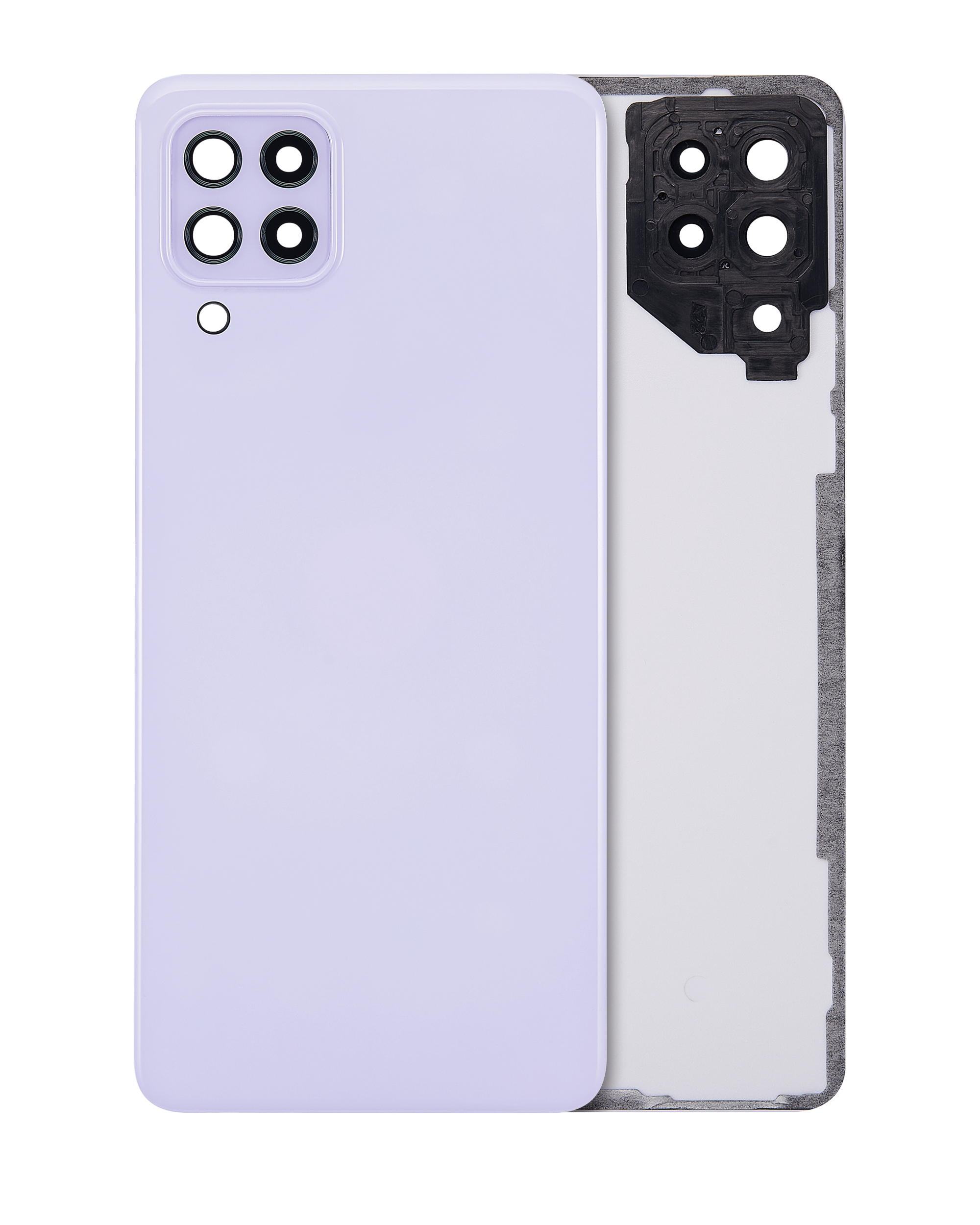 vetro cover posteriore con Vetro fotocamera per Samsung Galaxy A22 4G (A225 / 2021) (Service Pack) (Violet)