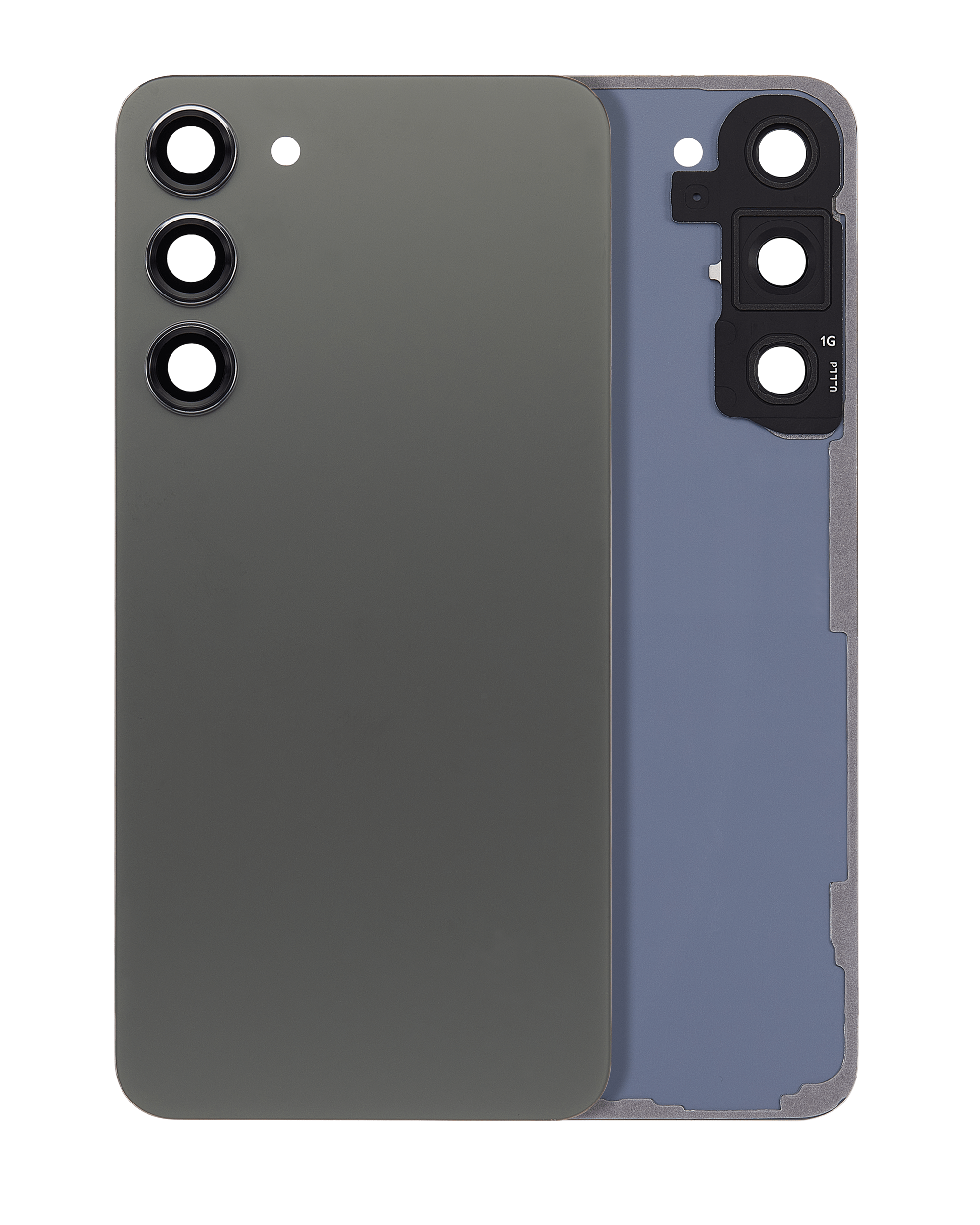 vetro cover posteriore con Vetro fotocamera per Samsung Galaxy S23 Plus (Service Pack) (Verde)