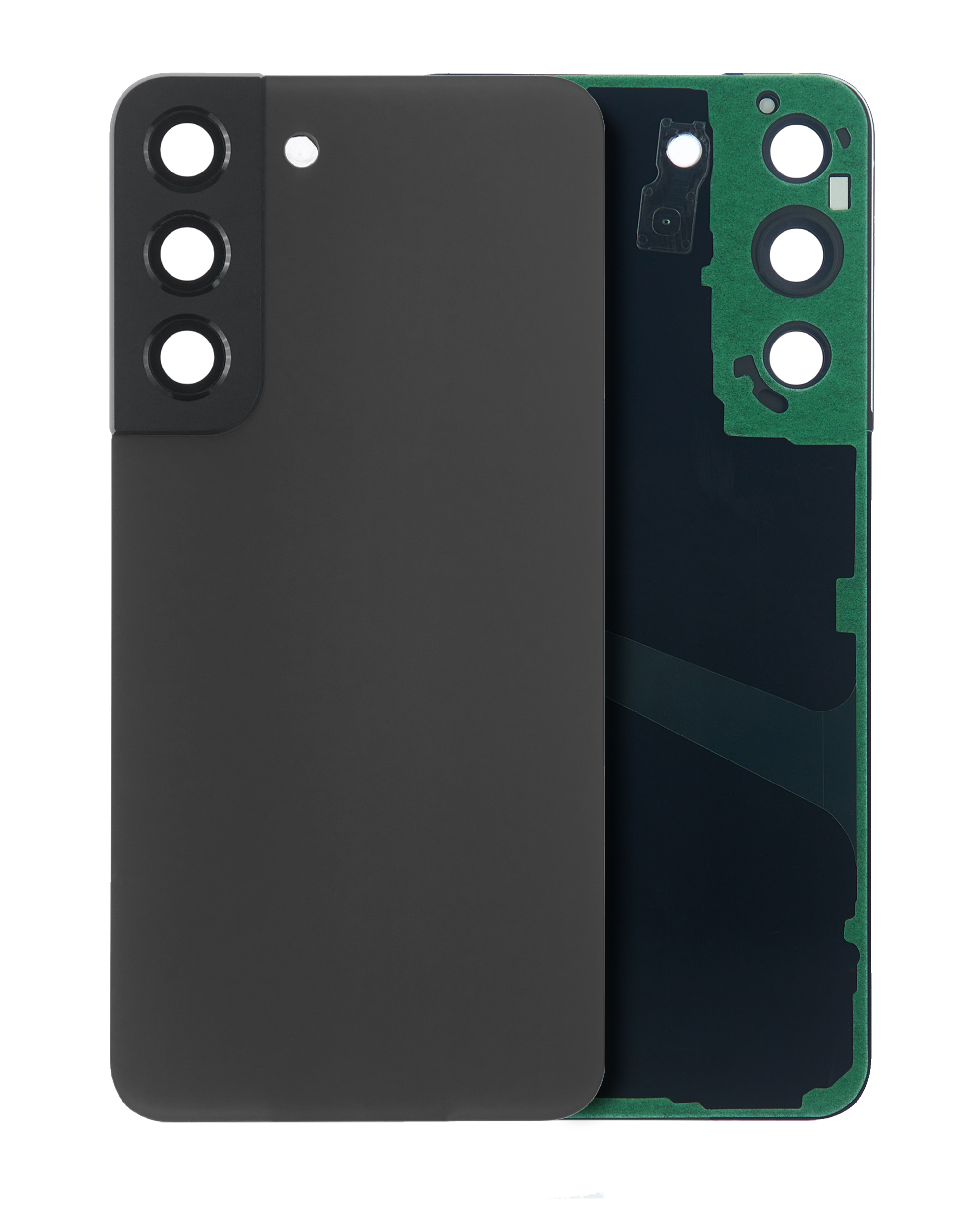 vetro cover posteriore con Vetro fotocamera per Samsung Galaxy S22 Plus (Service Pack) (Grafite)