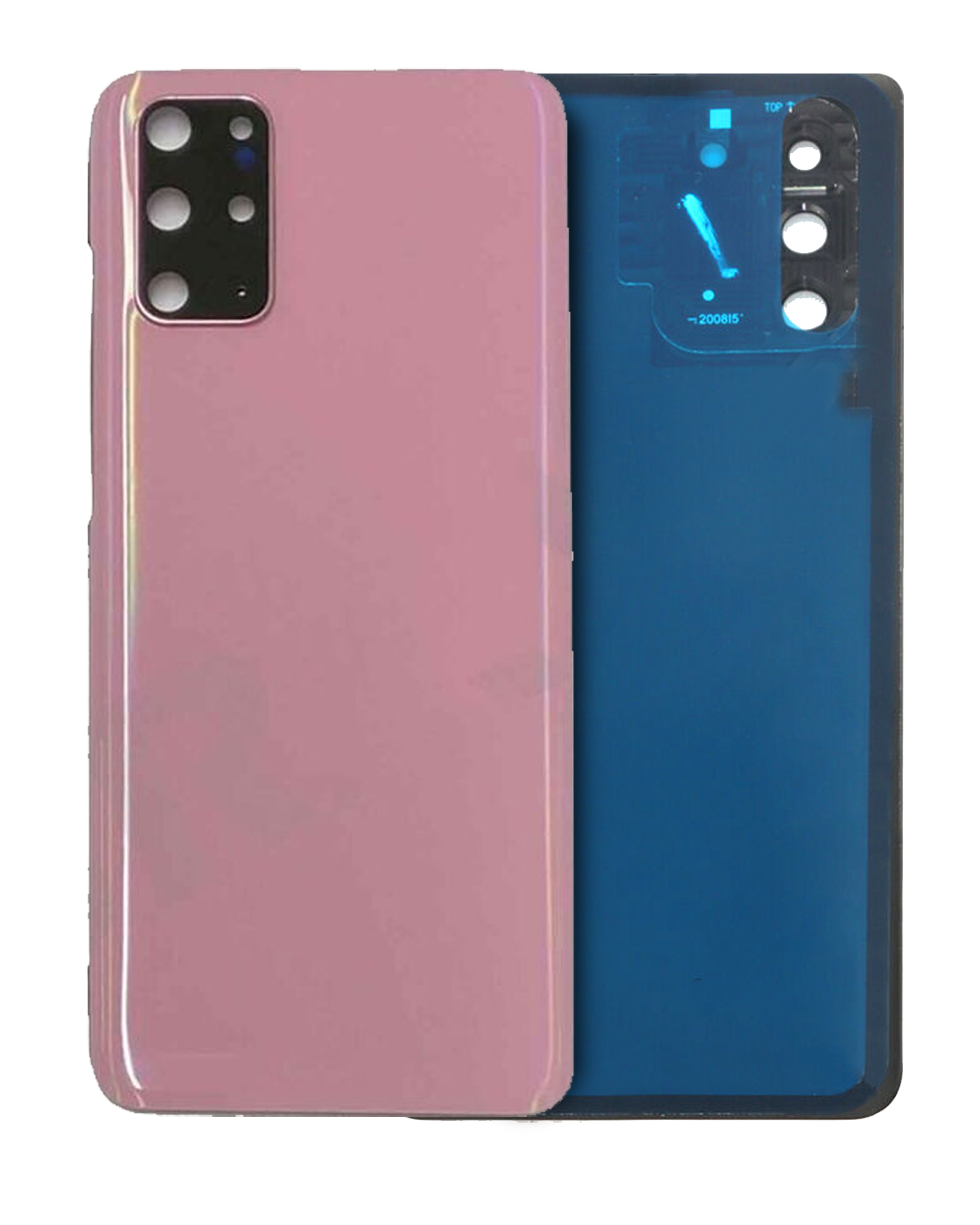 vetro cover posteriore con Vetro fotocamera per Samsung Galaxy S20 Plus (Service Pack) (Viola)