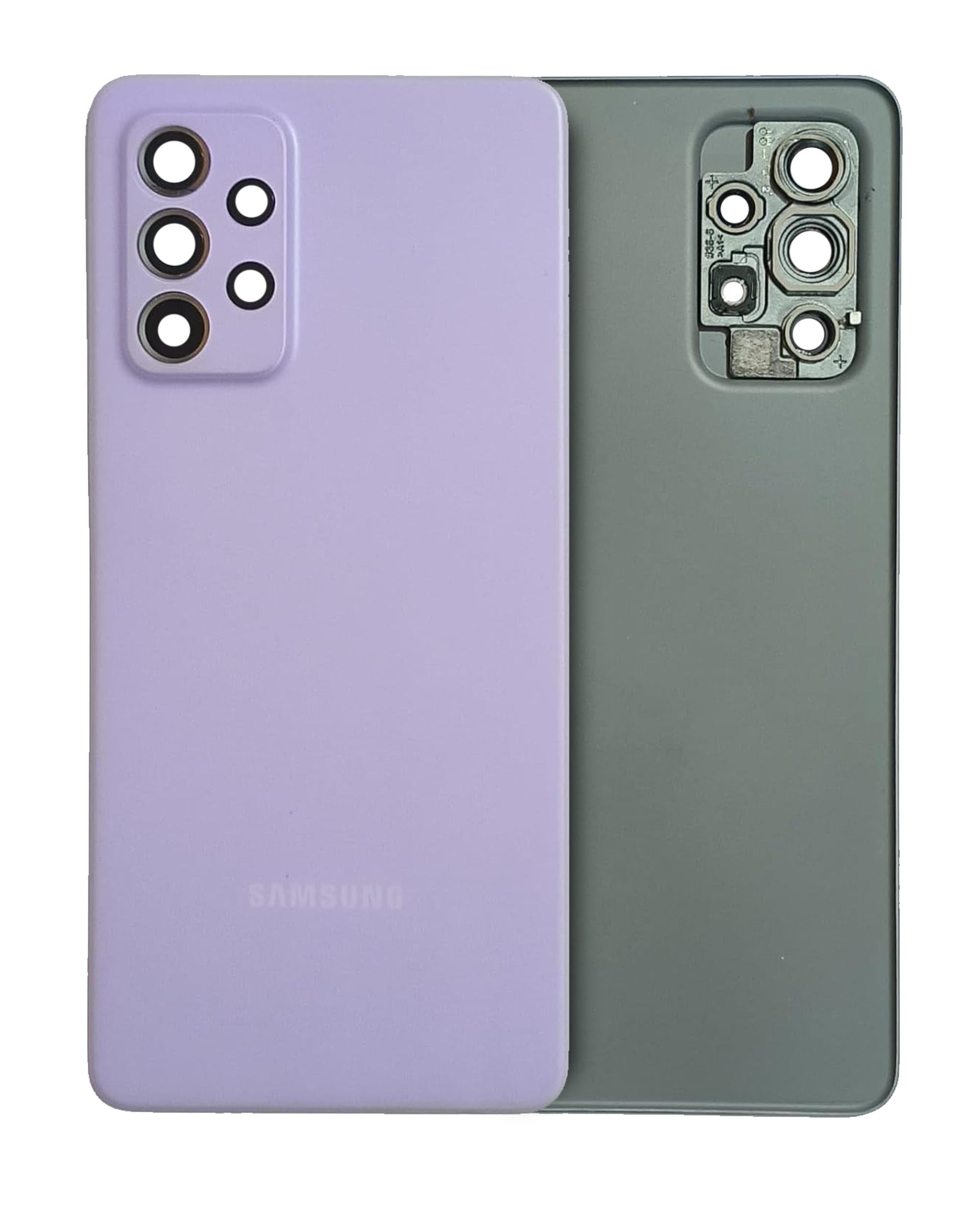 vetro cover posteriore con Vetro fotocamera per Samsung Galaxy A52s (A528 / 2021) (Service Pack) (Awesome Violet)