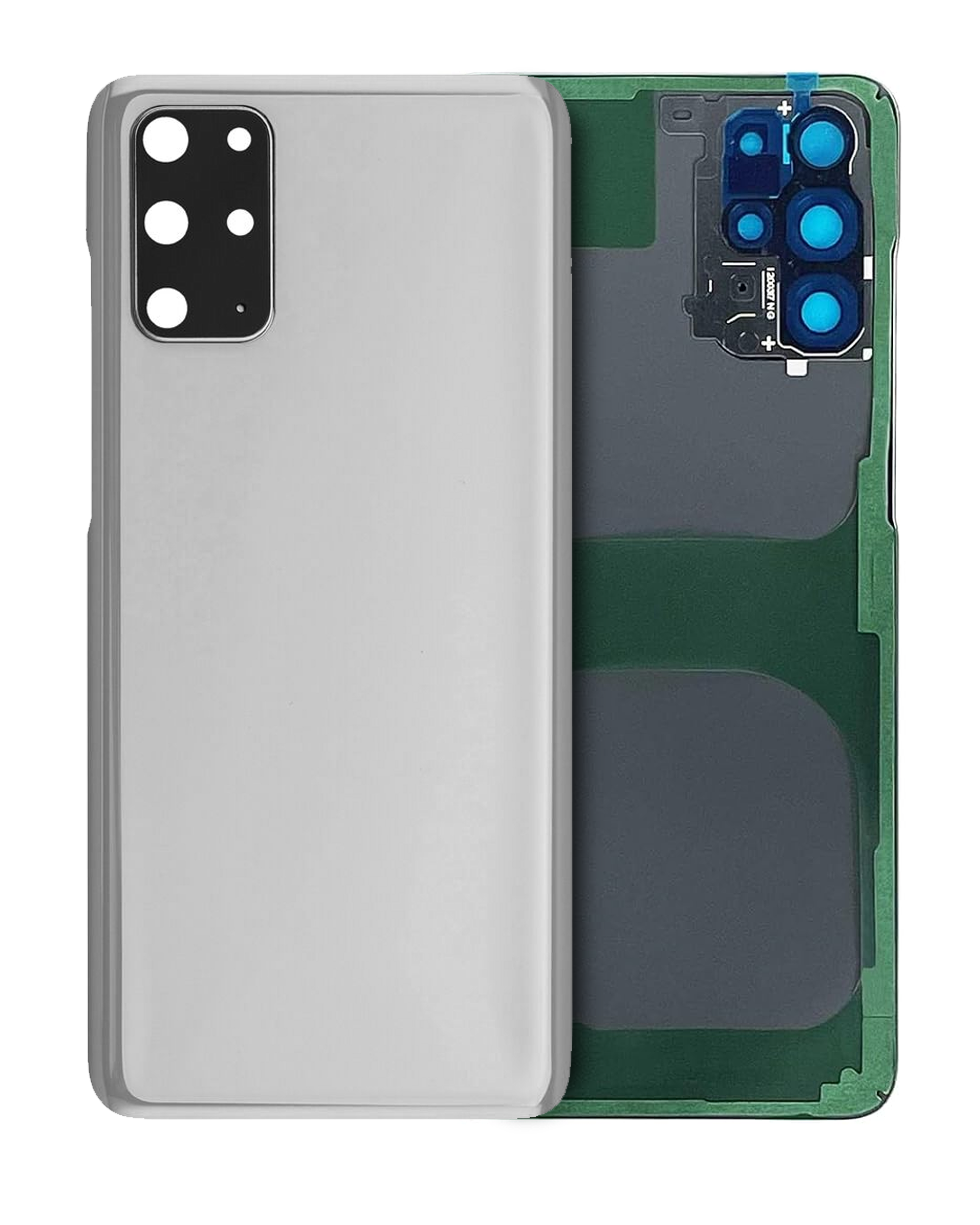vetro cover posteriore con Vetro fotocamera per Samsung Galaxy S20 FE (Service Pack) (Bianco nuvola)