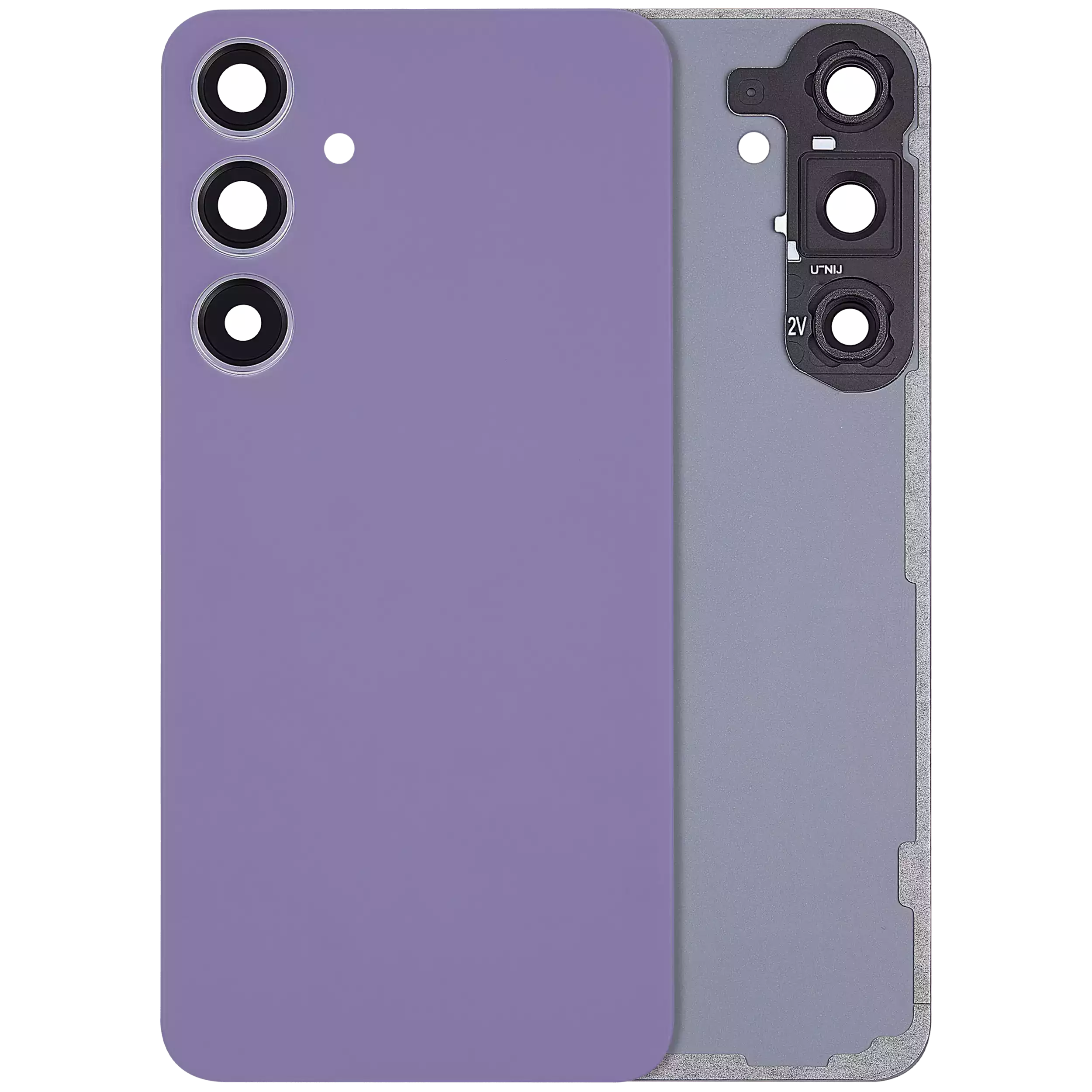 vetro cover posteriore con Vetro fotocamera per Samsung Galaxy S24 Plus 5G (No Logo) (Cobalt Violet)