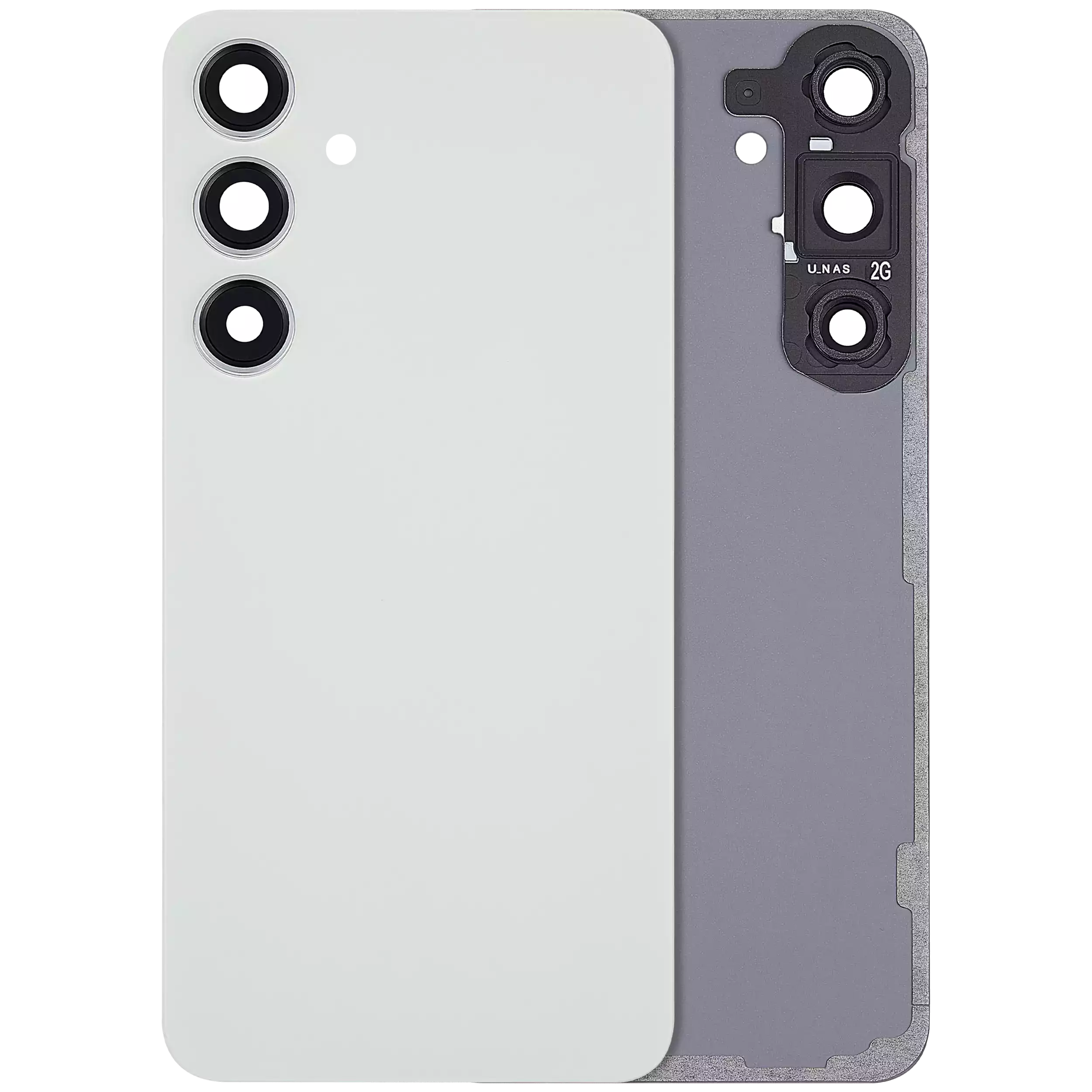 vetro cover posteriore con Vetro fotocamera per Samsung Galaxy S24 Plus 5G (No Logo) (Jade Verde)
