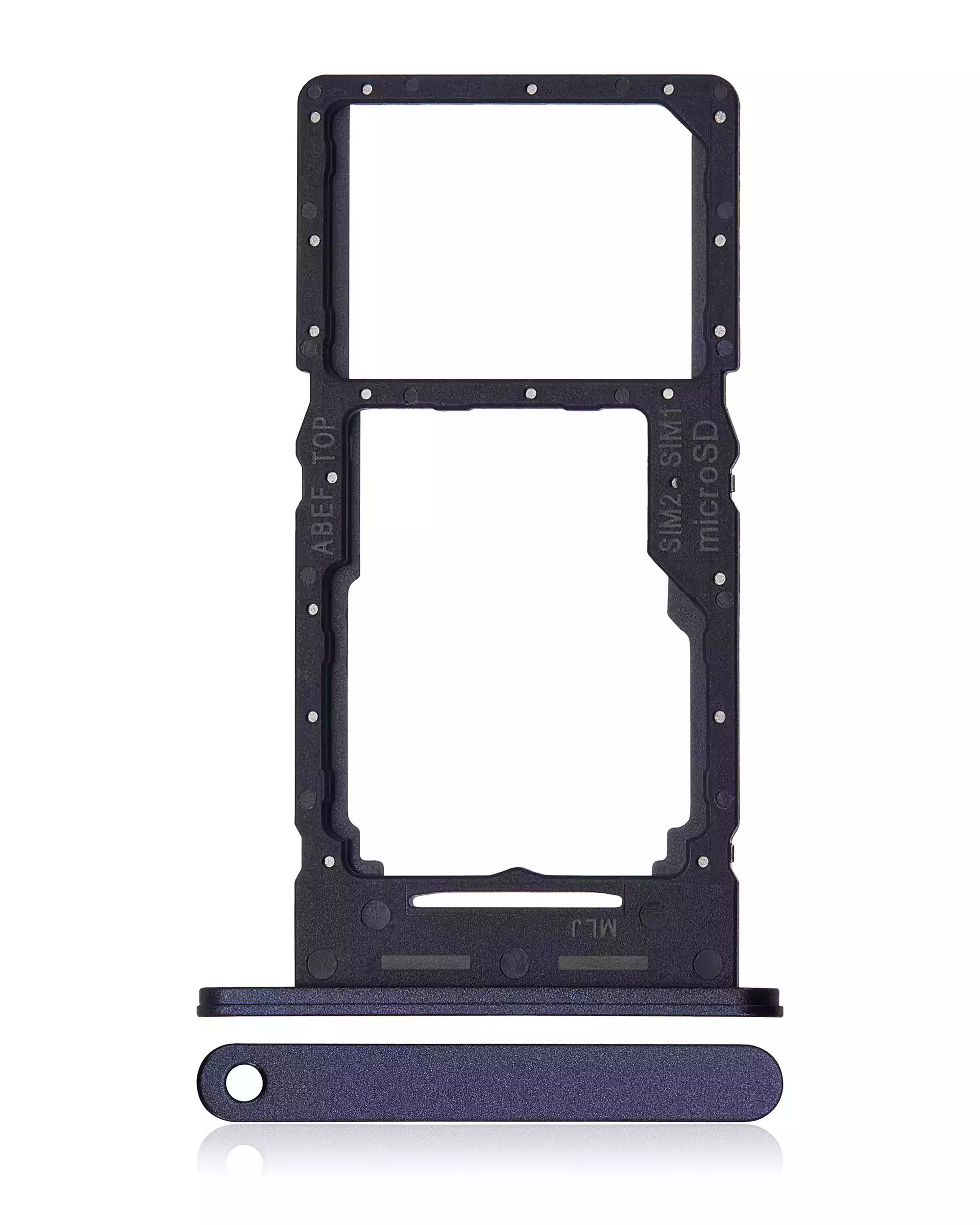 Carrellino doppia SIM per Samsung Galaxy A25 5G (A256 / 2023) (Brave Nero)