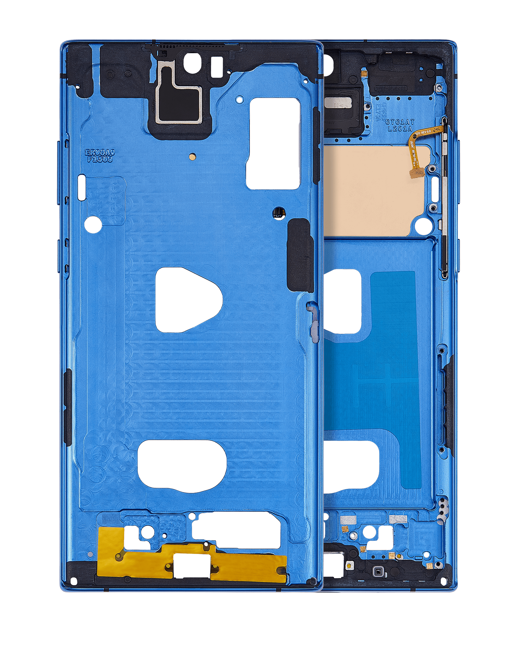 Frame centrale per Samsung Galaxy Note 10 Plus (Aura Blu)