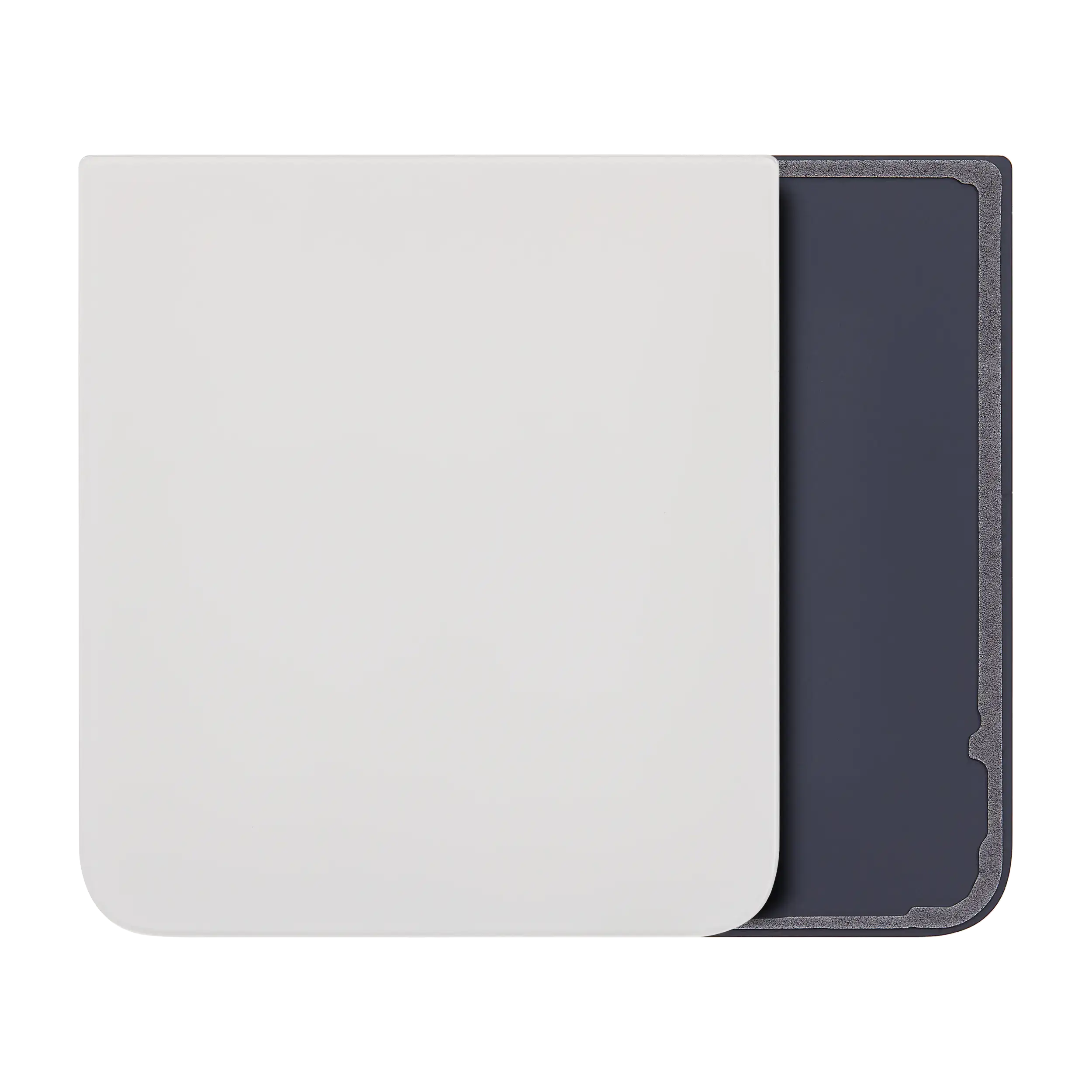 Bottom vetro cover posteriore per Samsung Z Flip 5 5G (F731) (Cream)