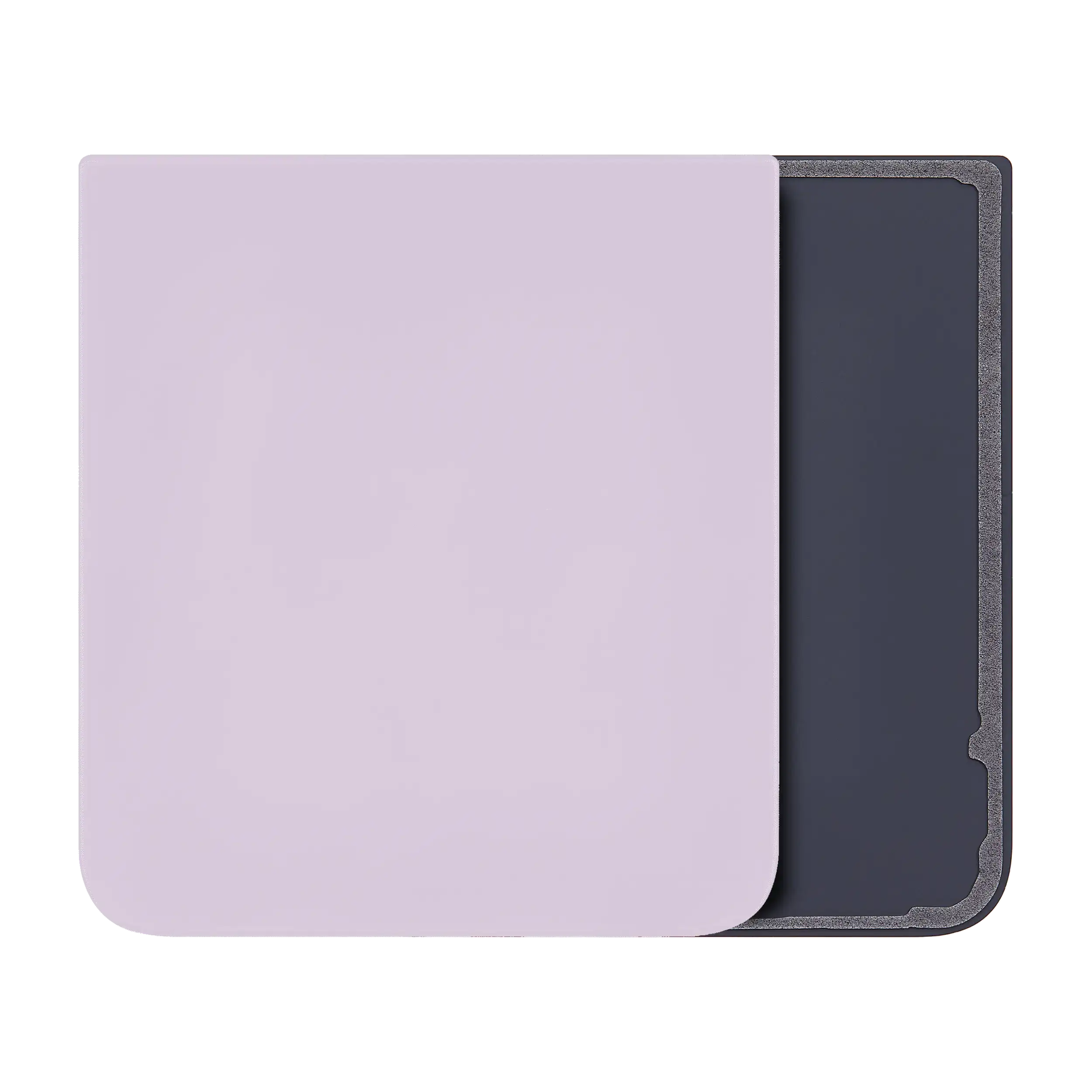 Bottom vetro cover posteriore per Samsung Galaxy Z Flip 5 (Service Pack) (Lavanda)