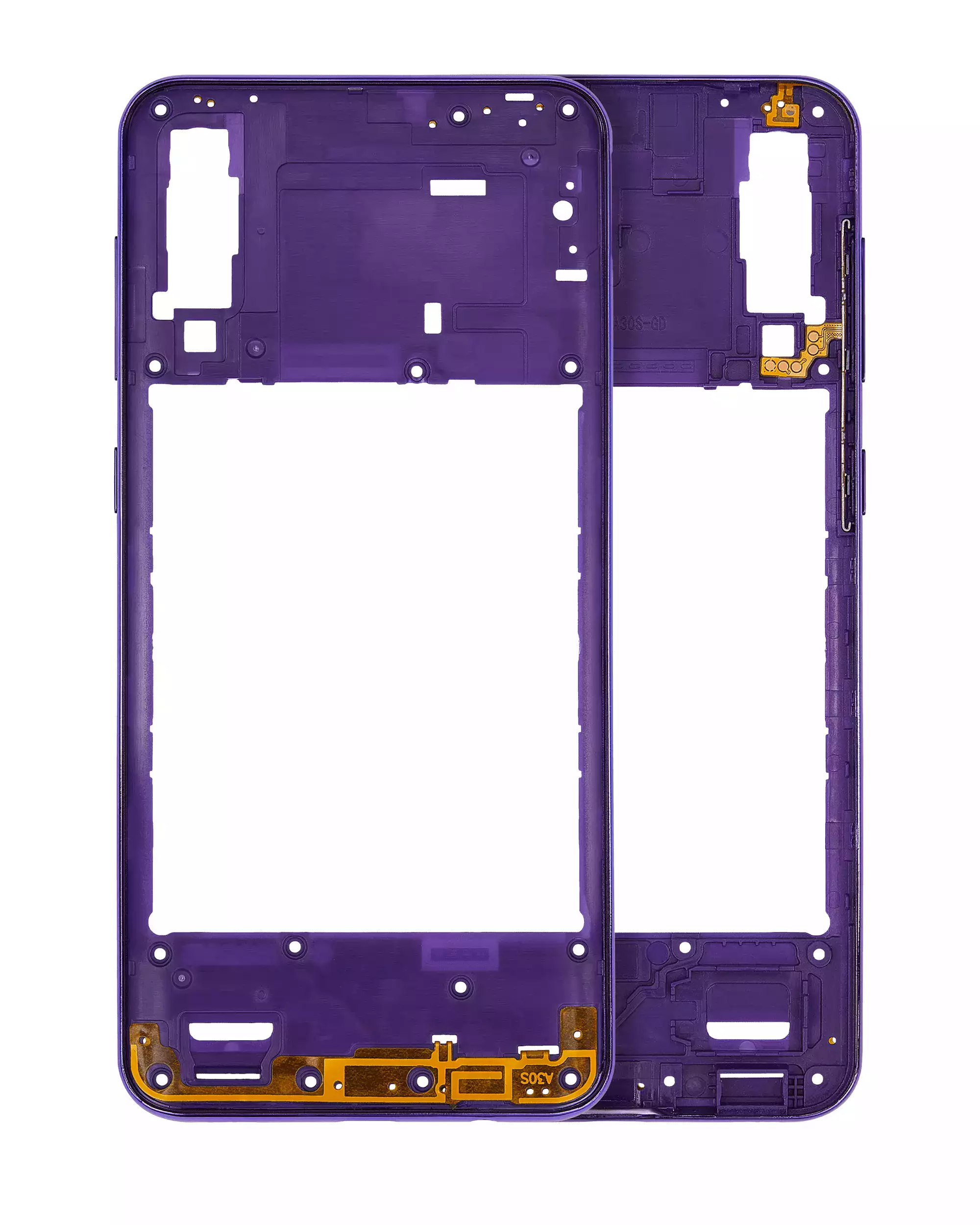 Frame centrale per Samsung Galaxy A30s (A307 / 2019) (Prism Crush Violet)