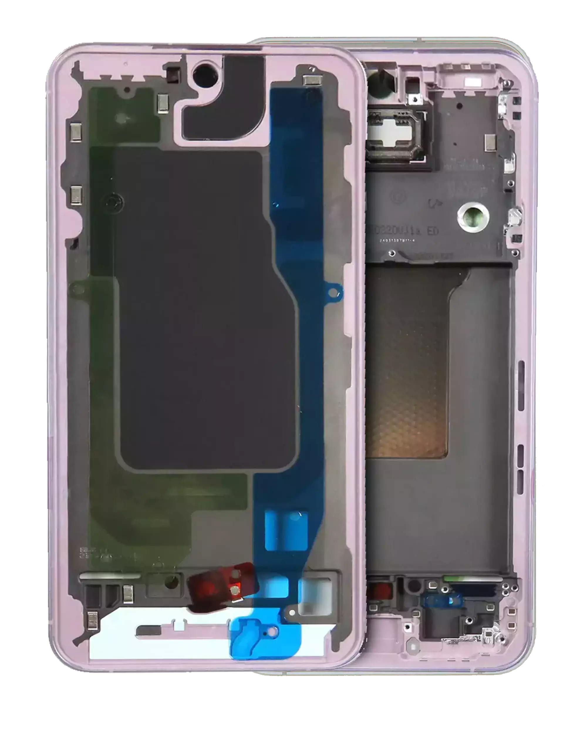 Frame centrale per Samsung Galaxy A55 5G (A556 / 2024) (Lilac)
