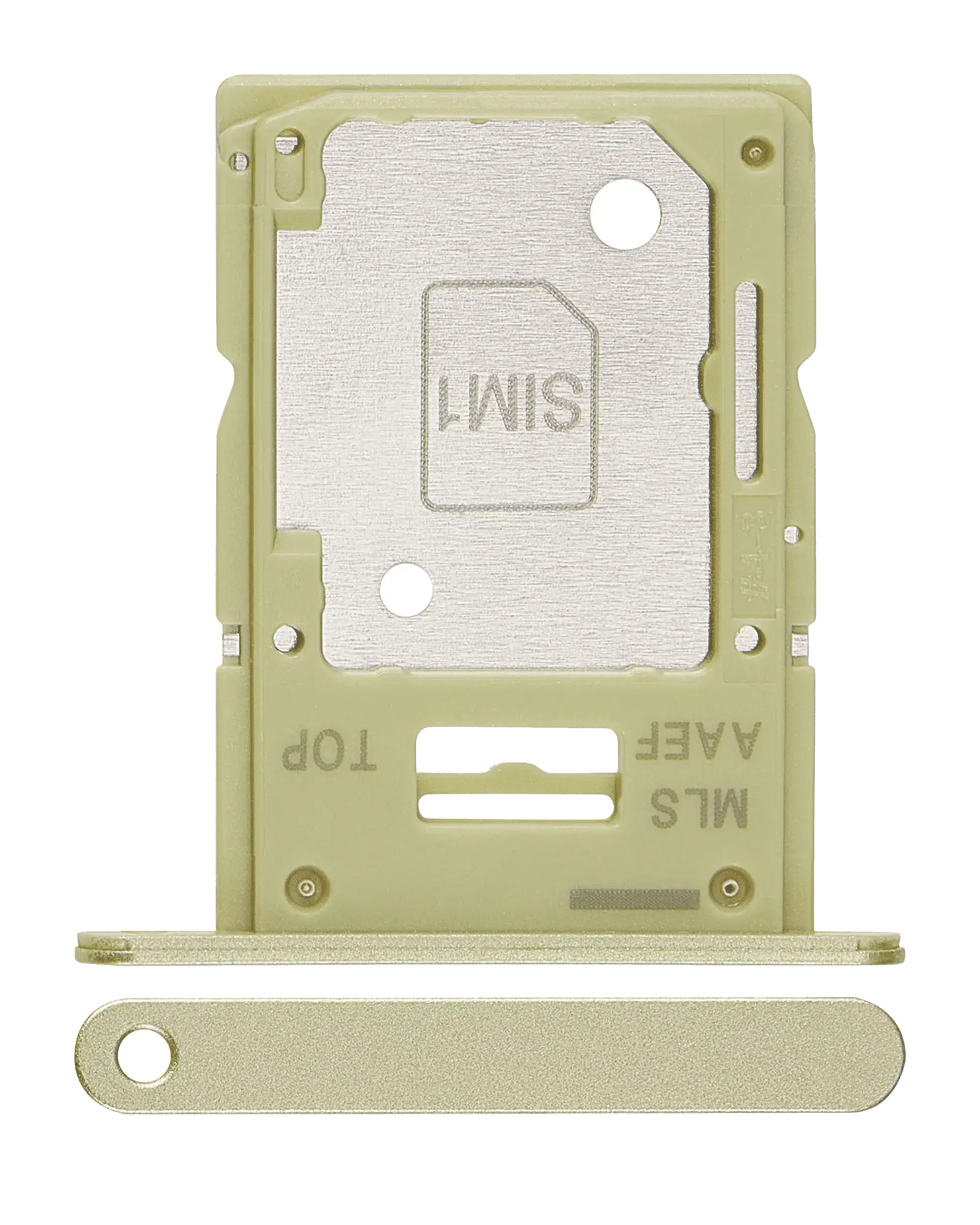 Carrellino SIM singola per Samsung Galaxy A15 5G (A156 / 2023) (Personality Giallo)