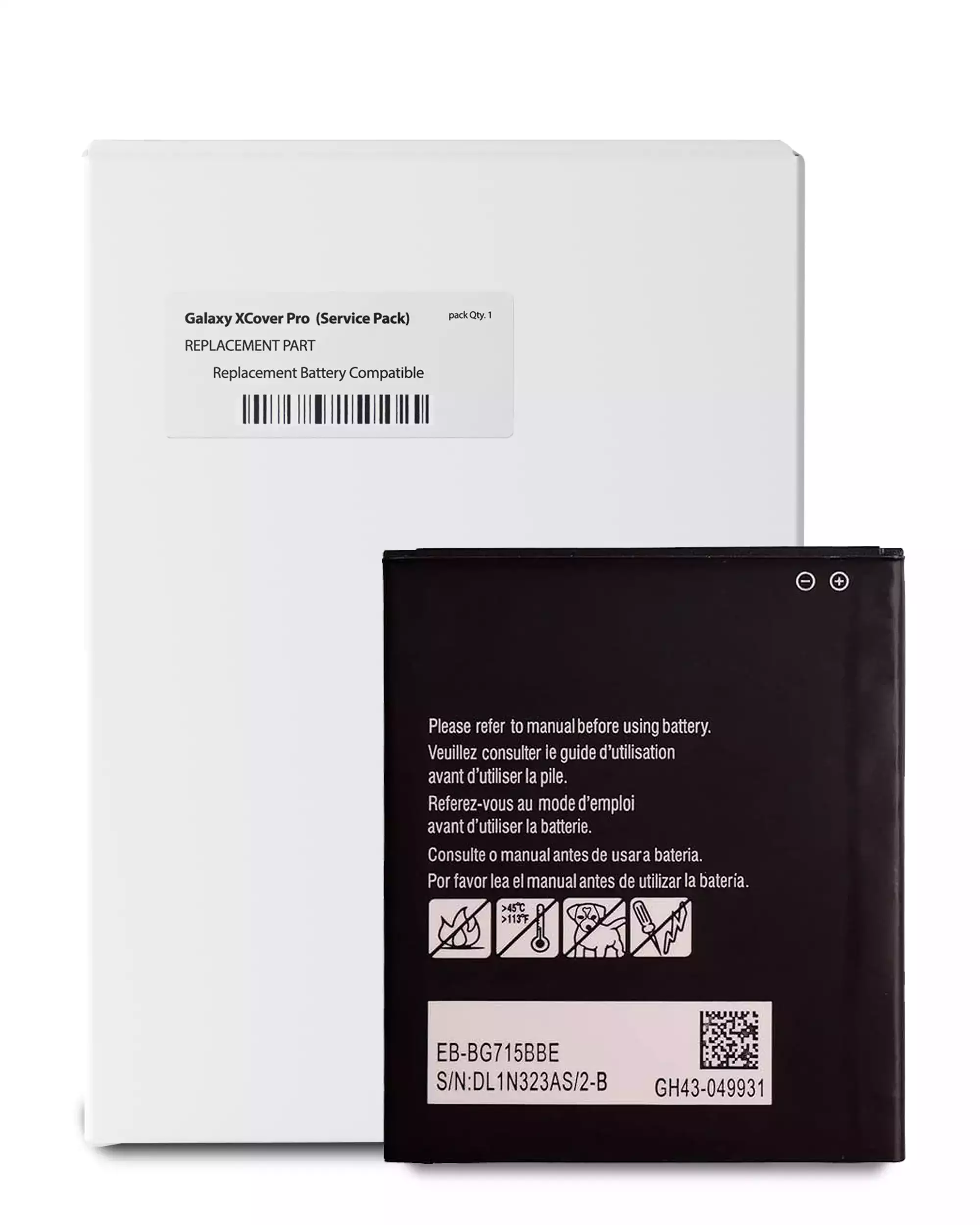 Batteria di ricambio per Samsung Galaxy XCover Pro (Service Pack)