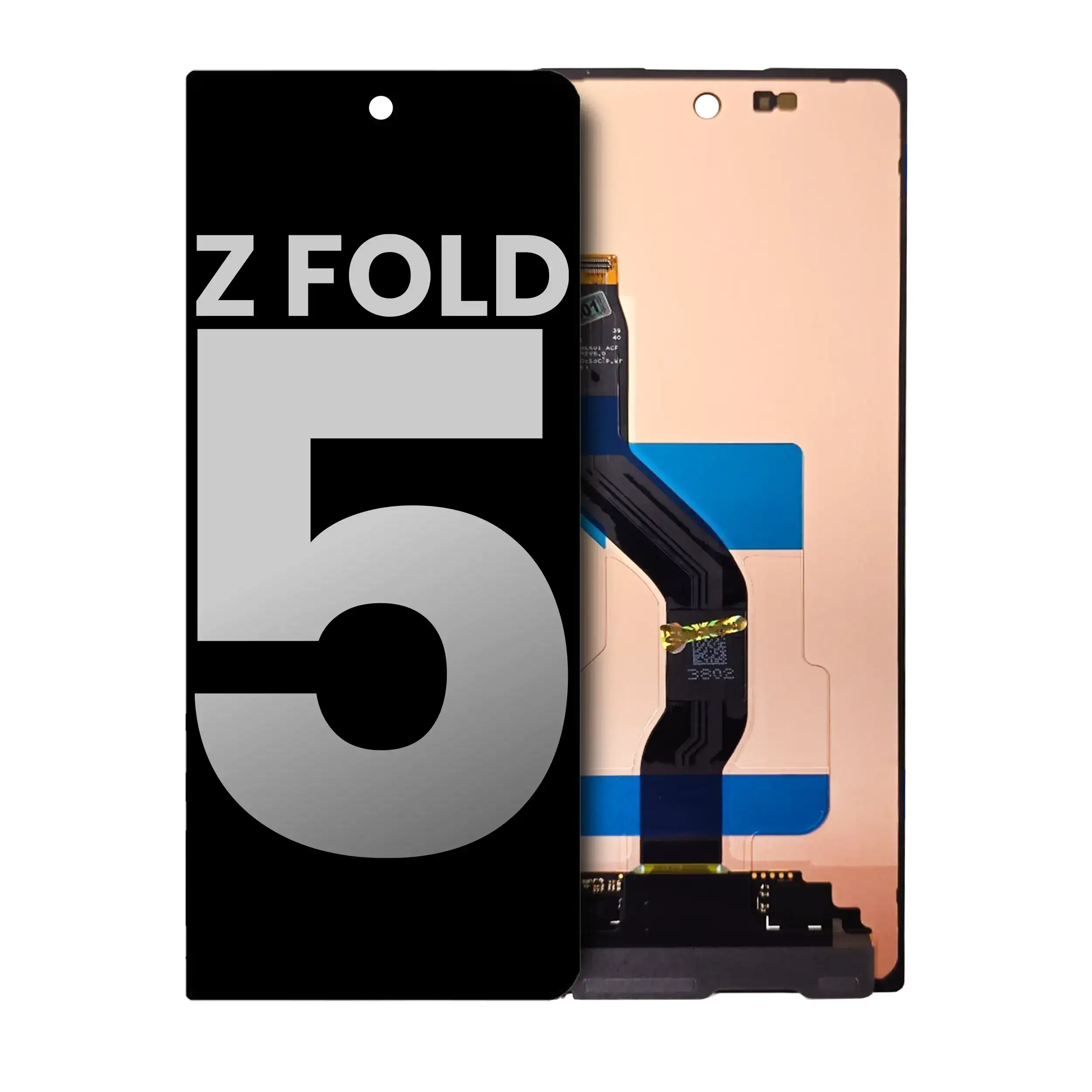 Outer Display OLED completo per Samsung Galaxy Z Fold 5 5G (Used Service Pack Pull: grado A/B) (tutti i colori)