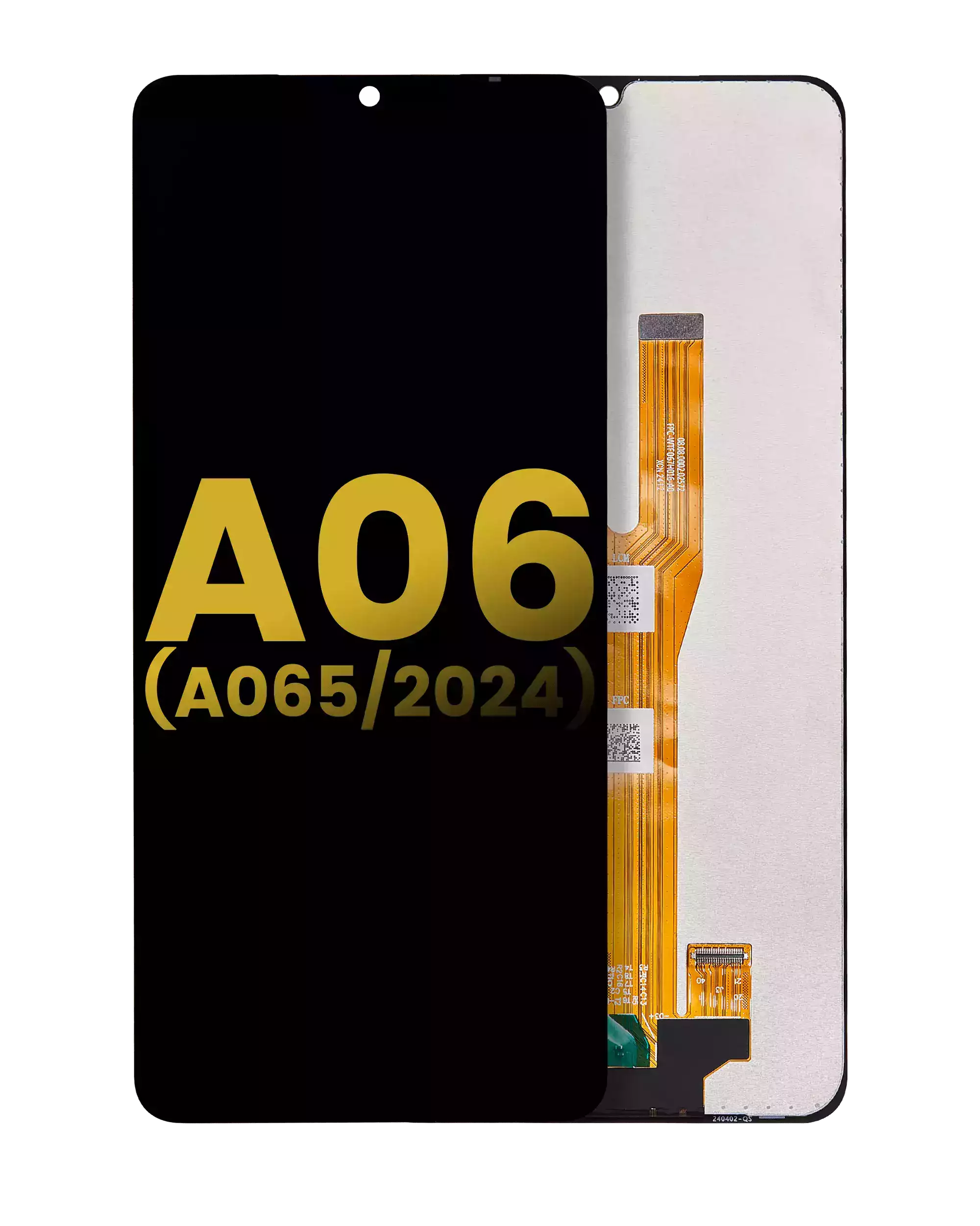 Display LCD completo senza Frame per Samsung Galaxy A06 (A065 / 2024) (Refurbished) (tutti i colori)